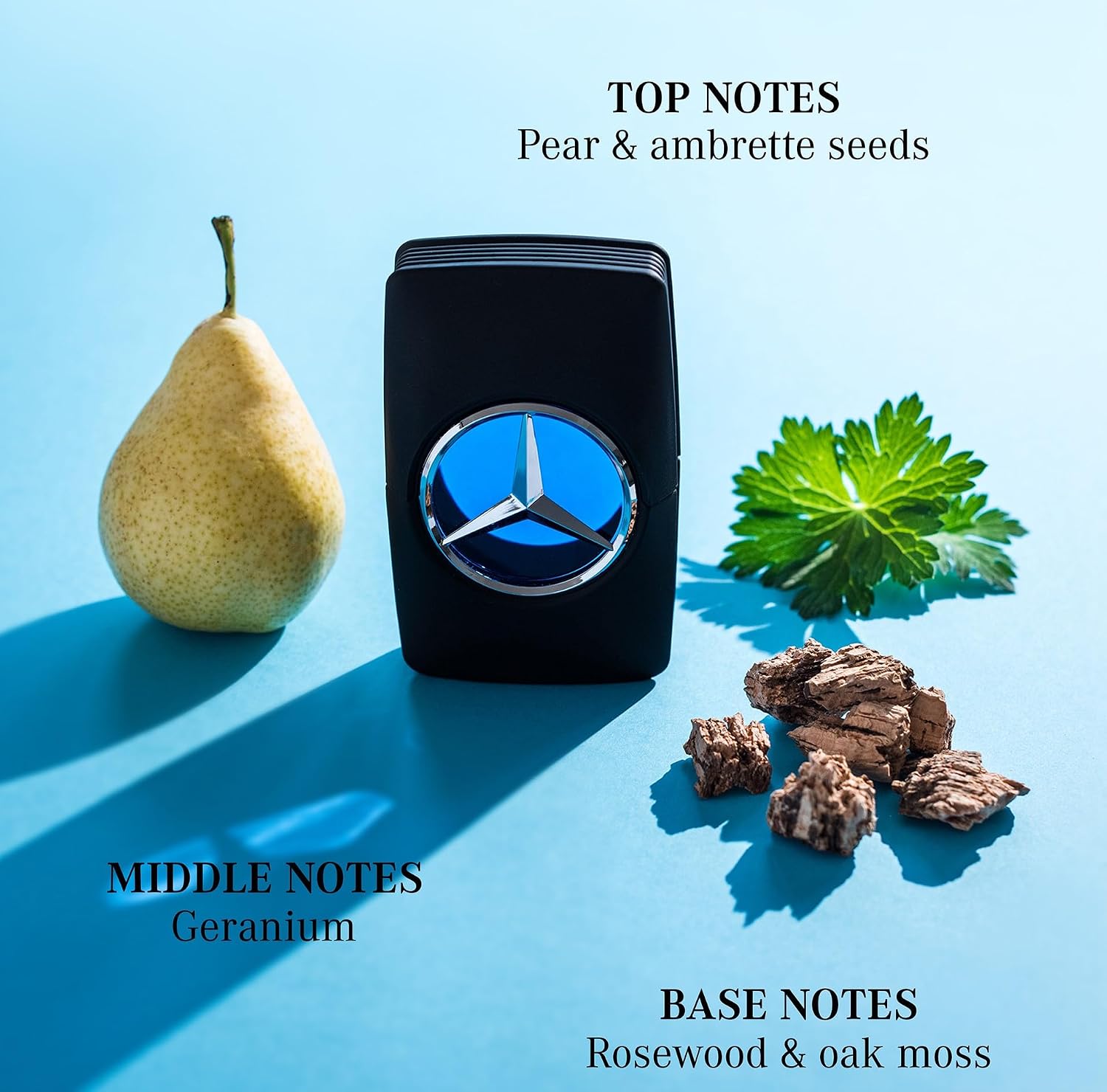 Mercedes Benz Man - Eau de Toilette for Men - Aromatic, Woody Fruity Mens Fragrance with Cedar and Oakmoss Notes - Long Lasting Mens Cologne - 3.4 oz