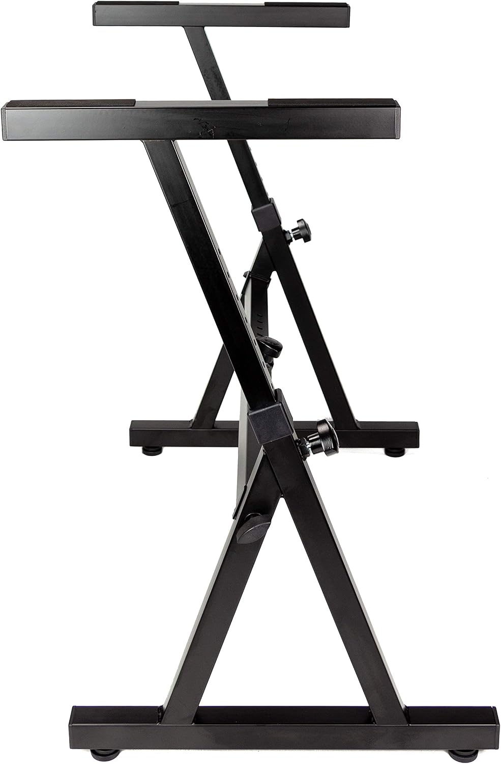 RockJam RJX29 Adjustable X Frame Keyboard Stand with Locking Straps