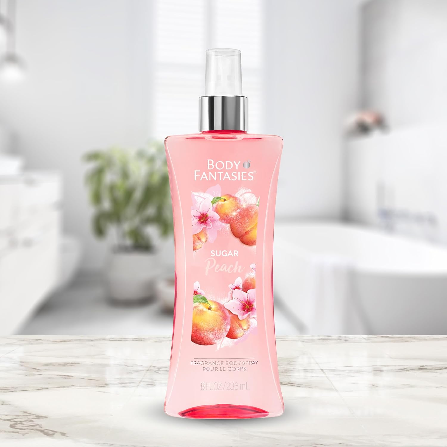Body Fantasies Signature Fragrance Body Spray, Fresh White Musk, 8 Fluid Ounce