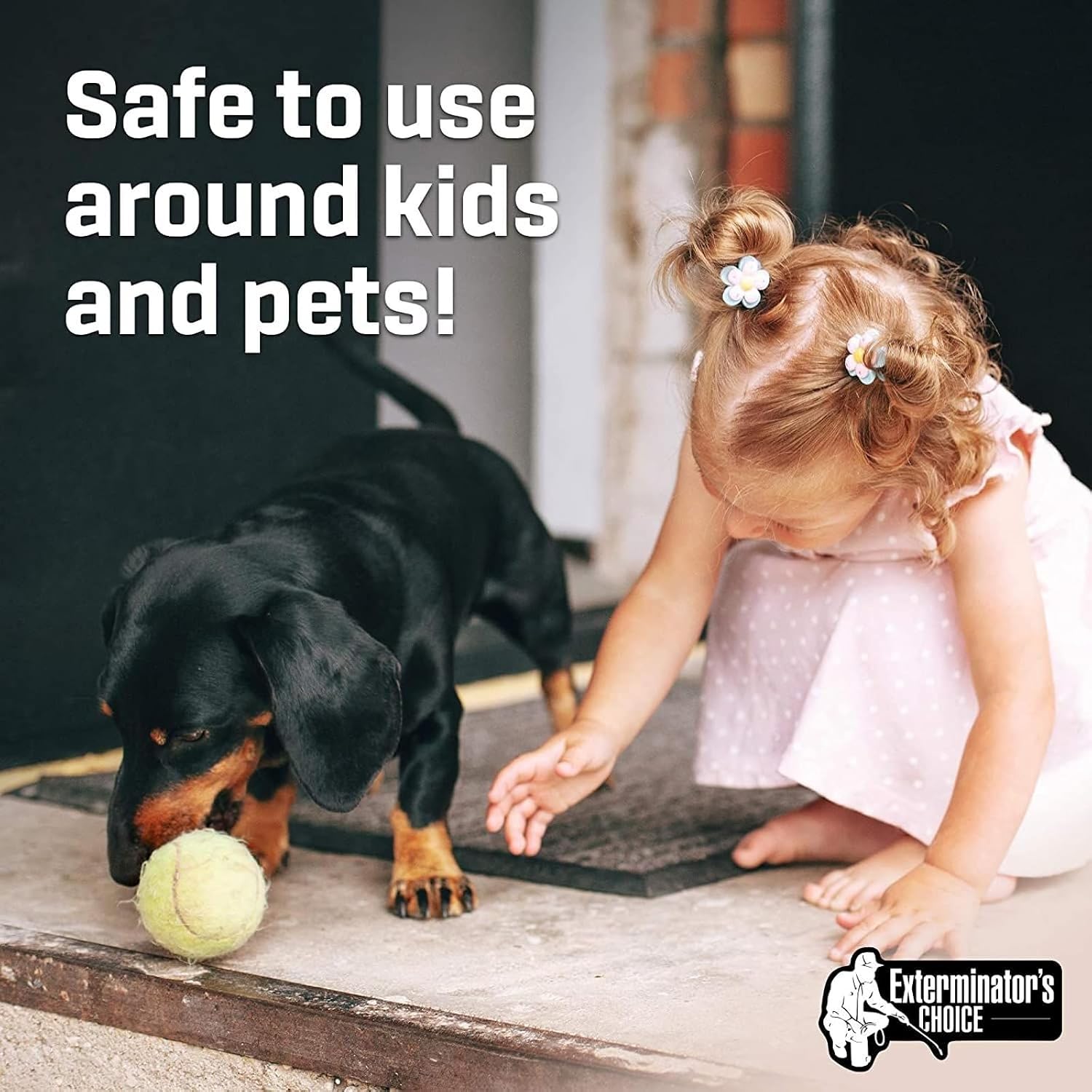 Exterminators Choice - 32 oz Peppermint Rodent Defense Spray - Great for Lawns, Gardens, Attics, and Garages - Non-Toxic Deterrent for Pest Control - Repels Mice and Rats - Safe for Kids and Pets