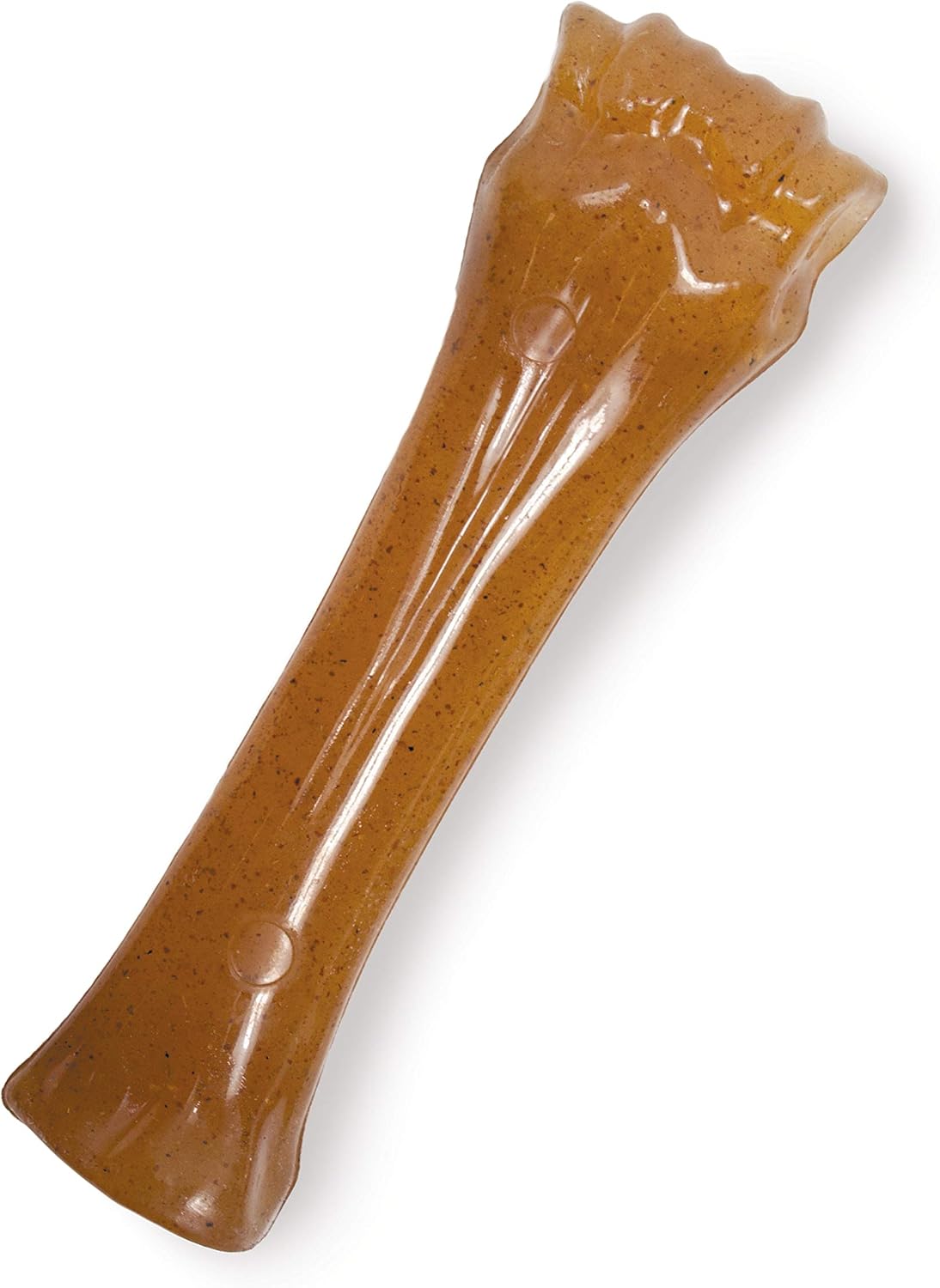 Nylabone Puppy Chew Teething Ring Bone Dog Toy, Chicken Flavor, X-Small | Soothing teething toys for puppies, puppy enrichment, & teething relief, freezable for added comfort, dogs up to 15 lbs