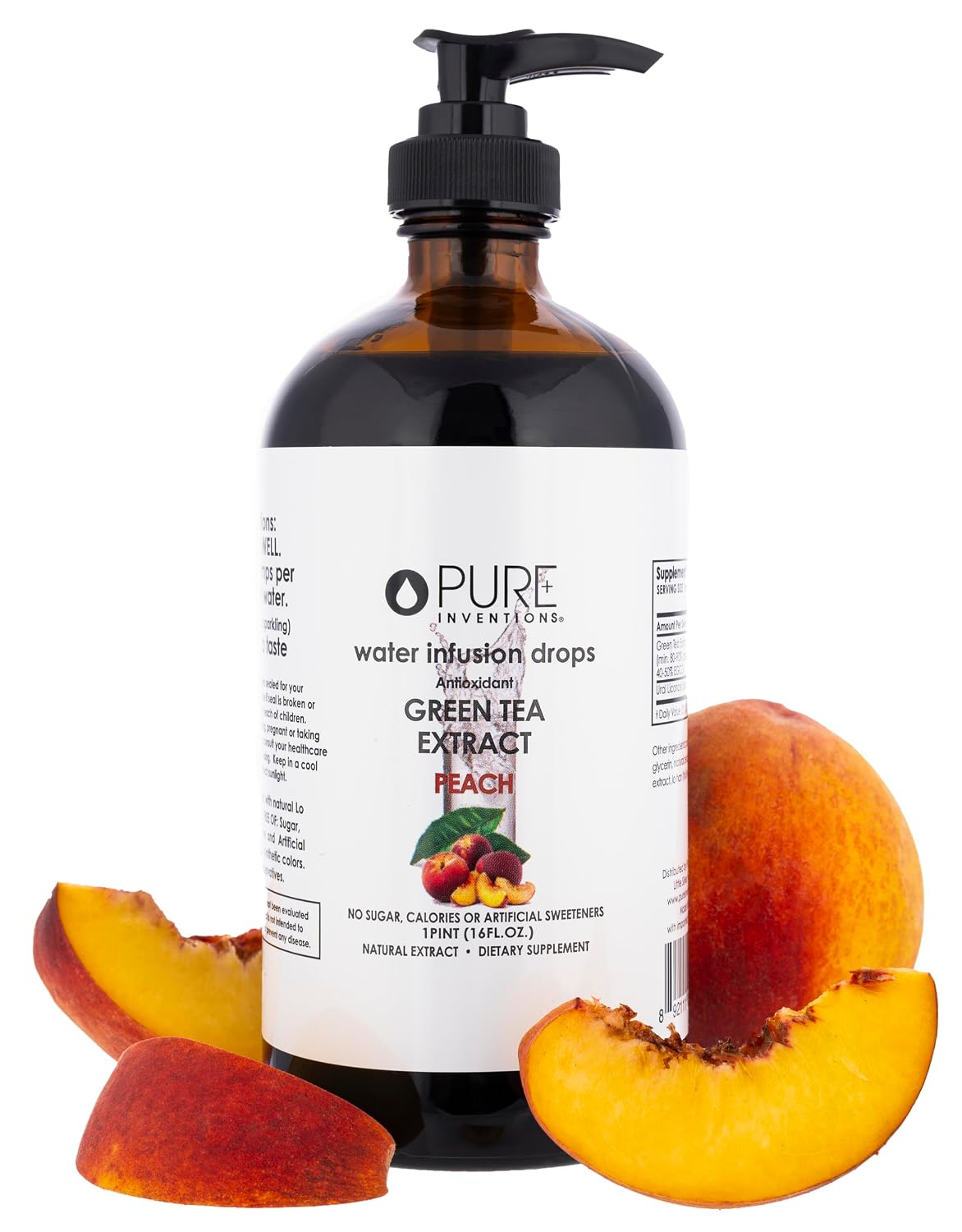 Pure Inventions Water Enhancer Drops - Refreshing and Delicious - Antioxidants, Electrolytes - No Sugar, Calories, or Artificial Sweeteners - Cranberry and Elderberry (60 Servings)