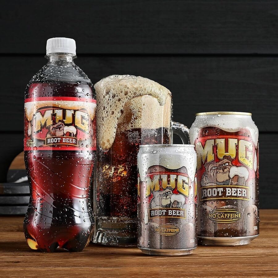 Mug Root Beer, 12 Fl Oz Cans (Pack of 12)