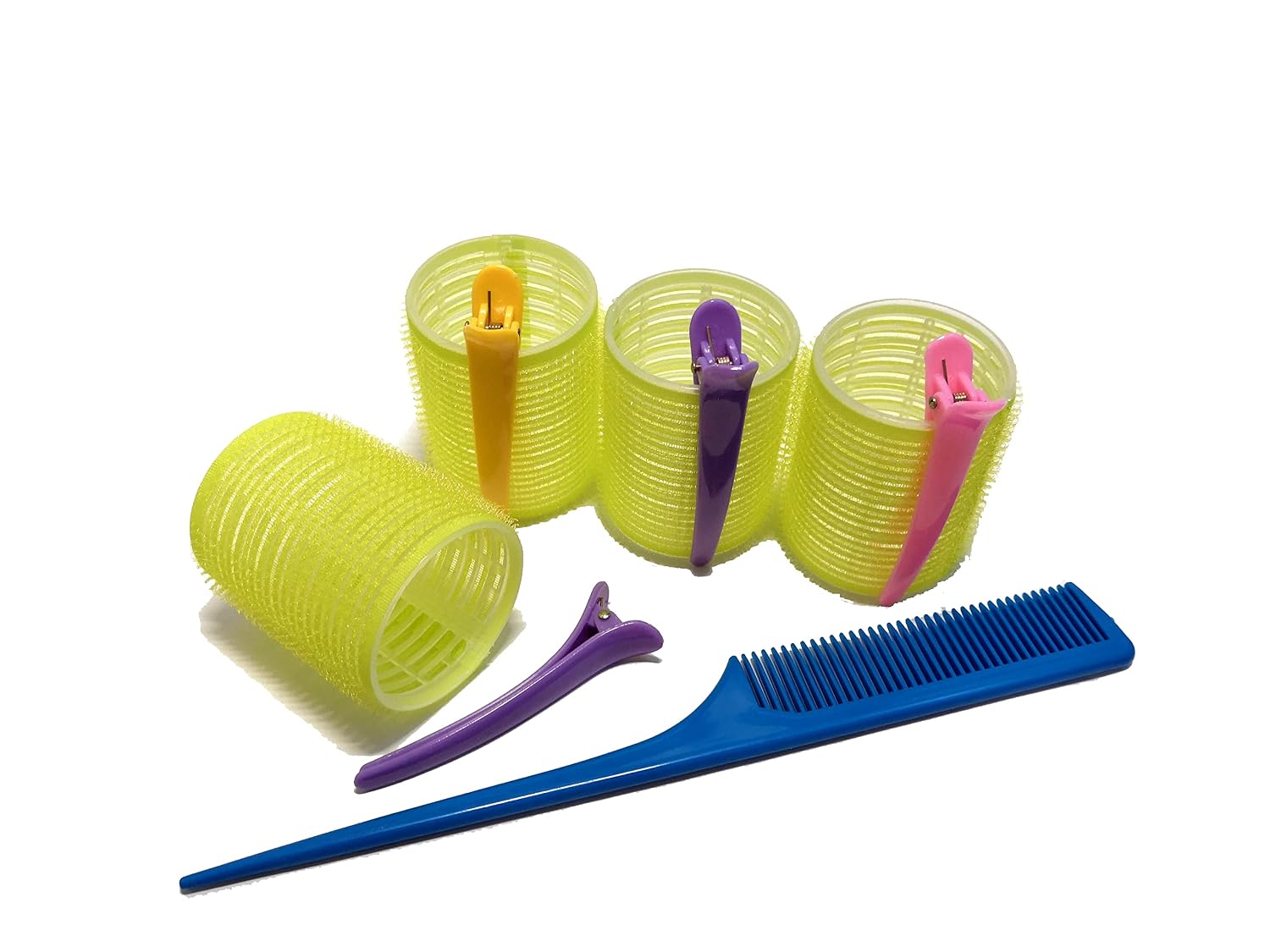 Self Grip Holding Rollers Hairdressing Curlers Hair Design Sticky Cling Style For DIY Or Salon By Kamay's (30mm/1.2" Medium Size 12PCS)