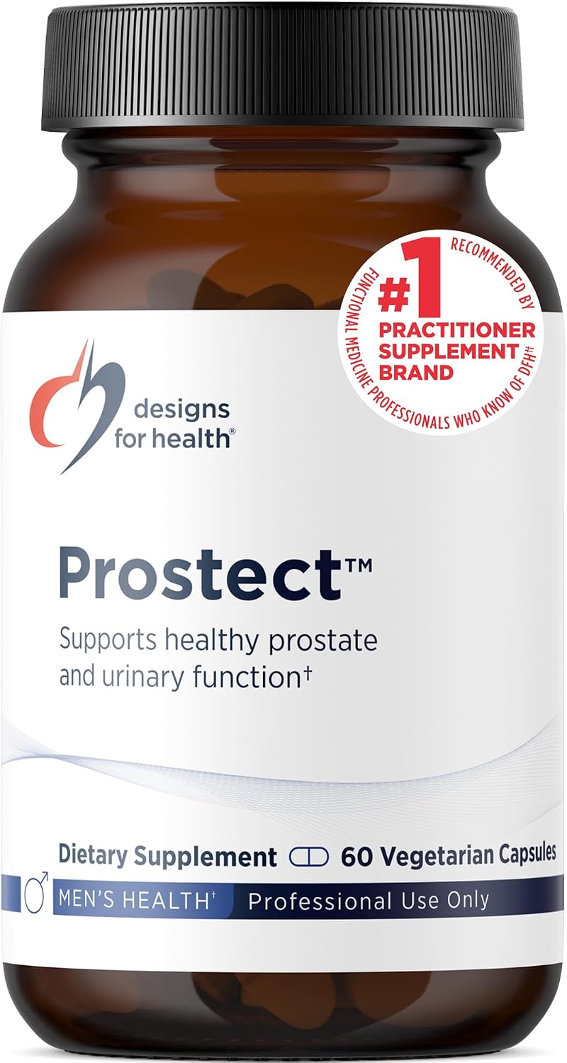Designs for Health Prostect - Saw Palmetto-Free Prostate Supplements for Men - Urinary Function + Prostate Support - Cranberry
