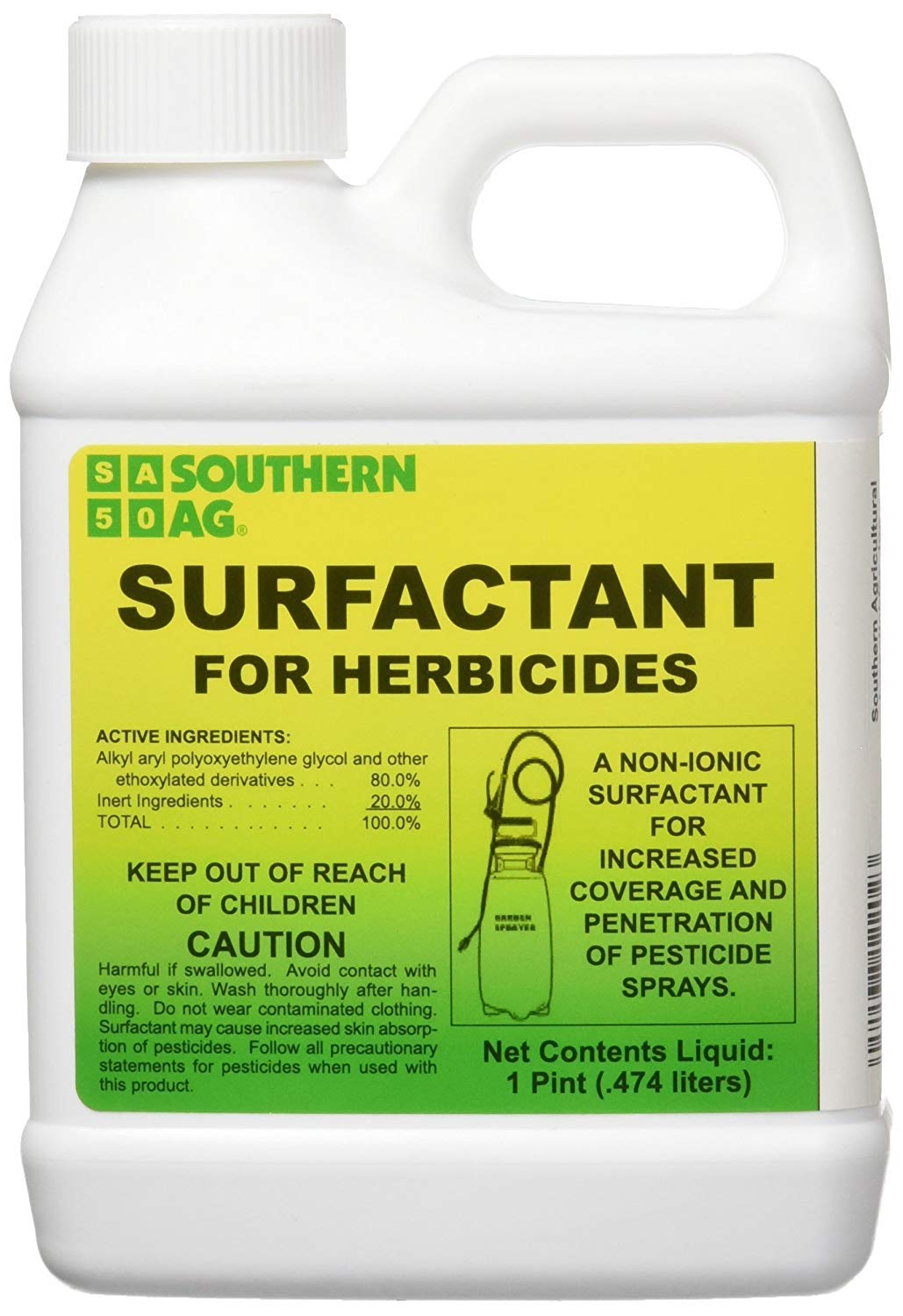 for Herbicides Non-Ionic, 16oz, 1 Pint (2 Packs(1 Pint))