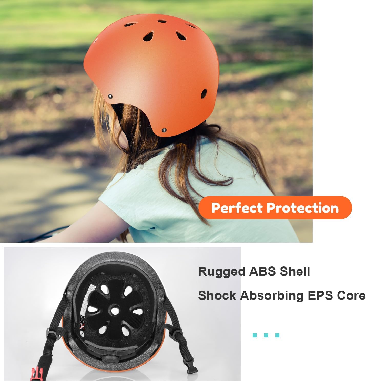 Besttravel Kids Helmet, Toddler Adjustable Kids Ages 3-8 Years Old Boys Girls Multi-Sports Safety