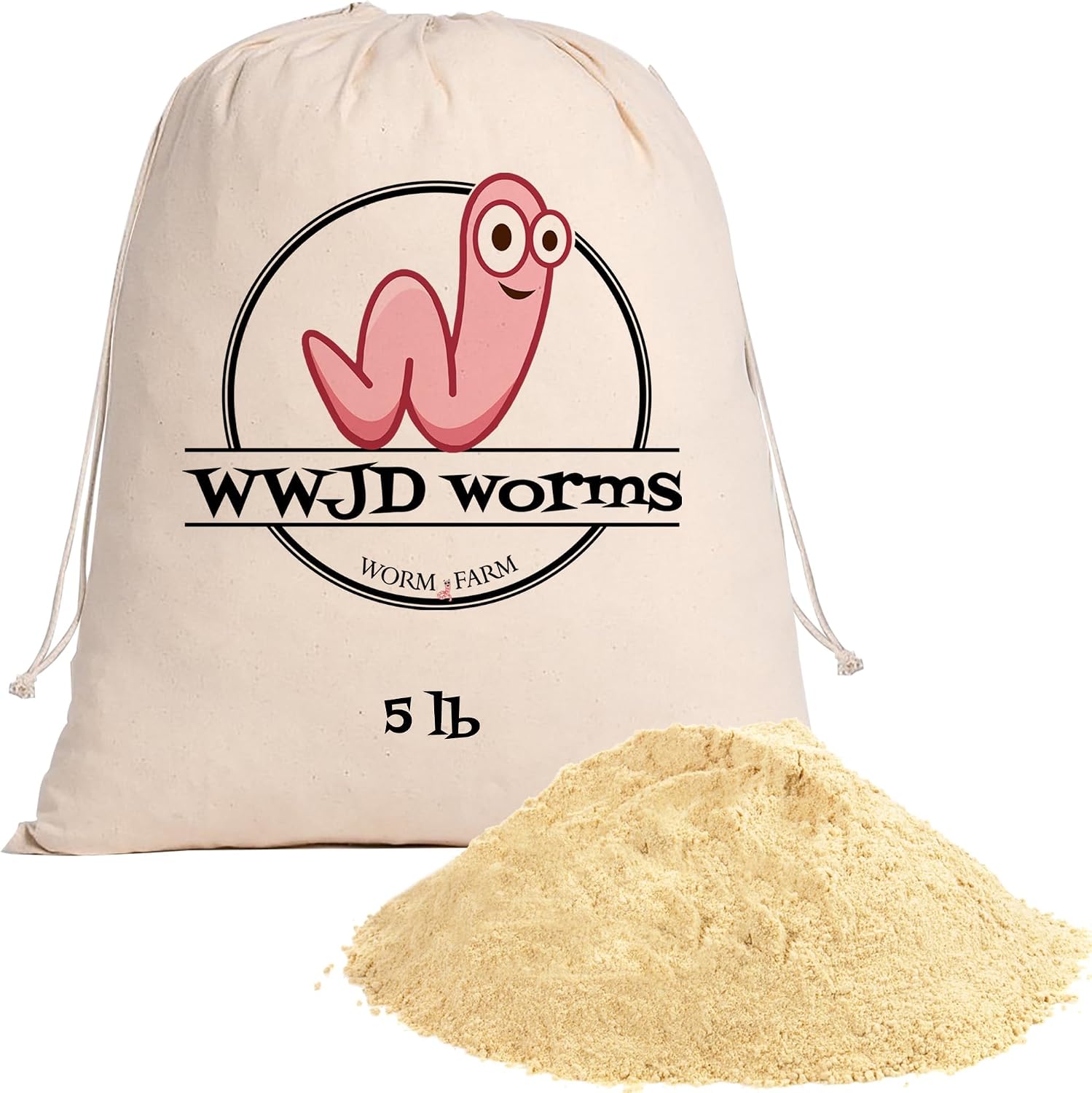 Mineral Rich Worm Food for Nightcrawlers and Red Wigglers, 10 Pound | Nutrient Blend Compost Starter, Boosts Composting Efficiency and Alkaline pH, Promotes Healthy Food & Balanced Worm Bins