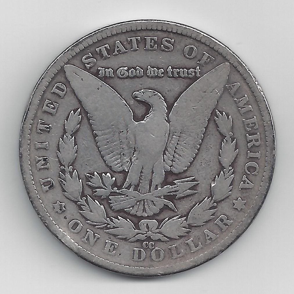 1882-CC Morgan Silver Dollar