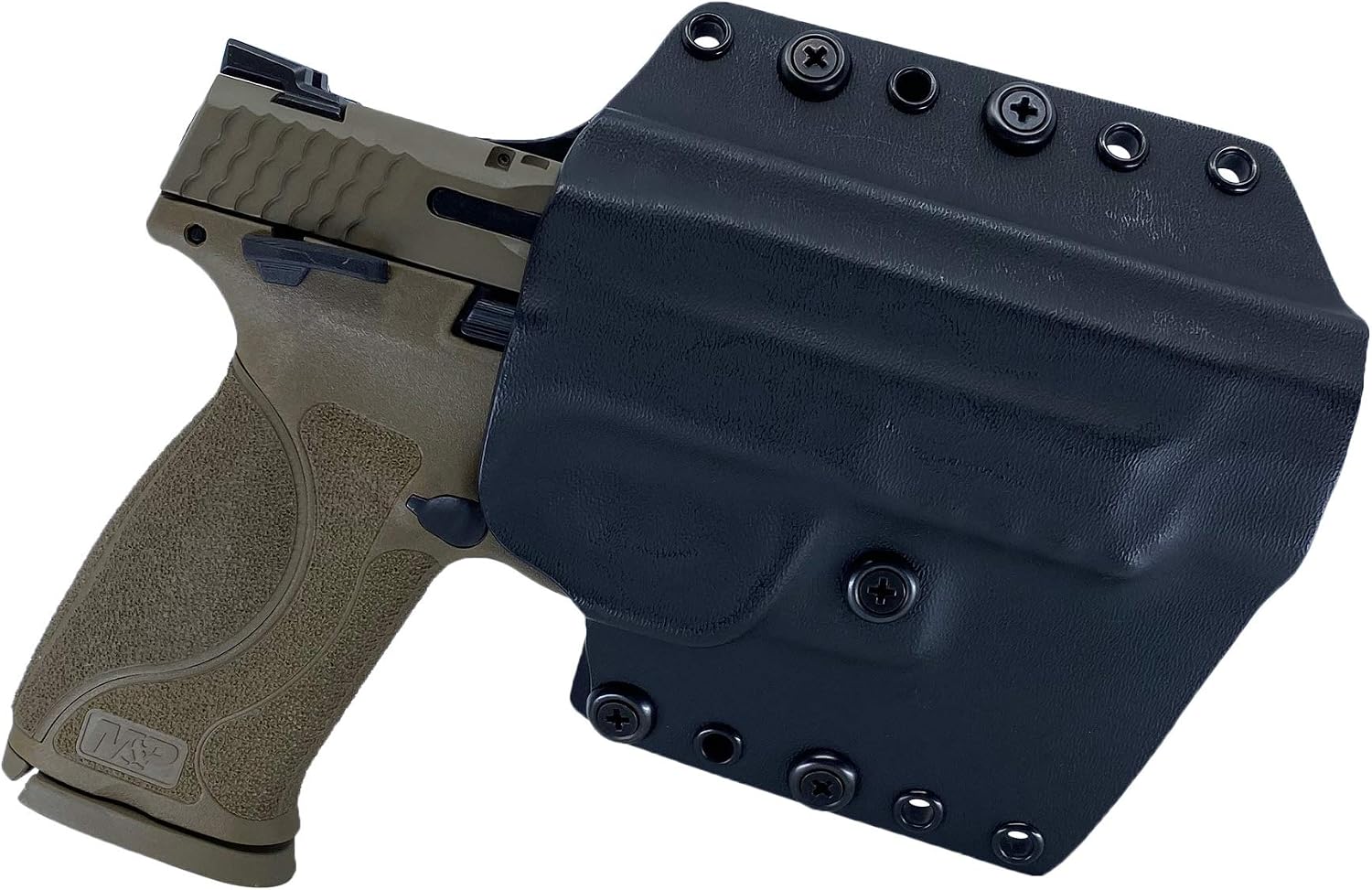 Kydex Holster – OWB and IWB Carry with Reversible Clips, Adjustable Cant and Retention – OVER 200+ MODELS AVAILABLE, Glock, Sig Sauer, CZ, FN, Smith & Wesson, Springfield, TTI & MORE