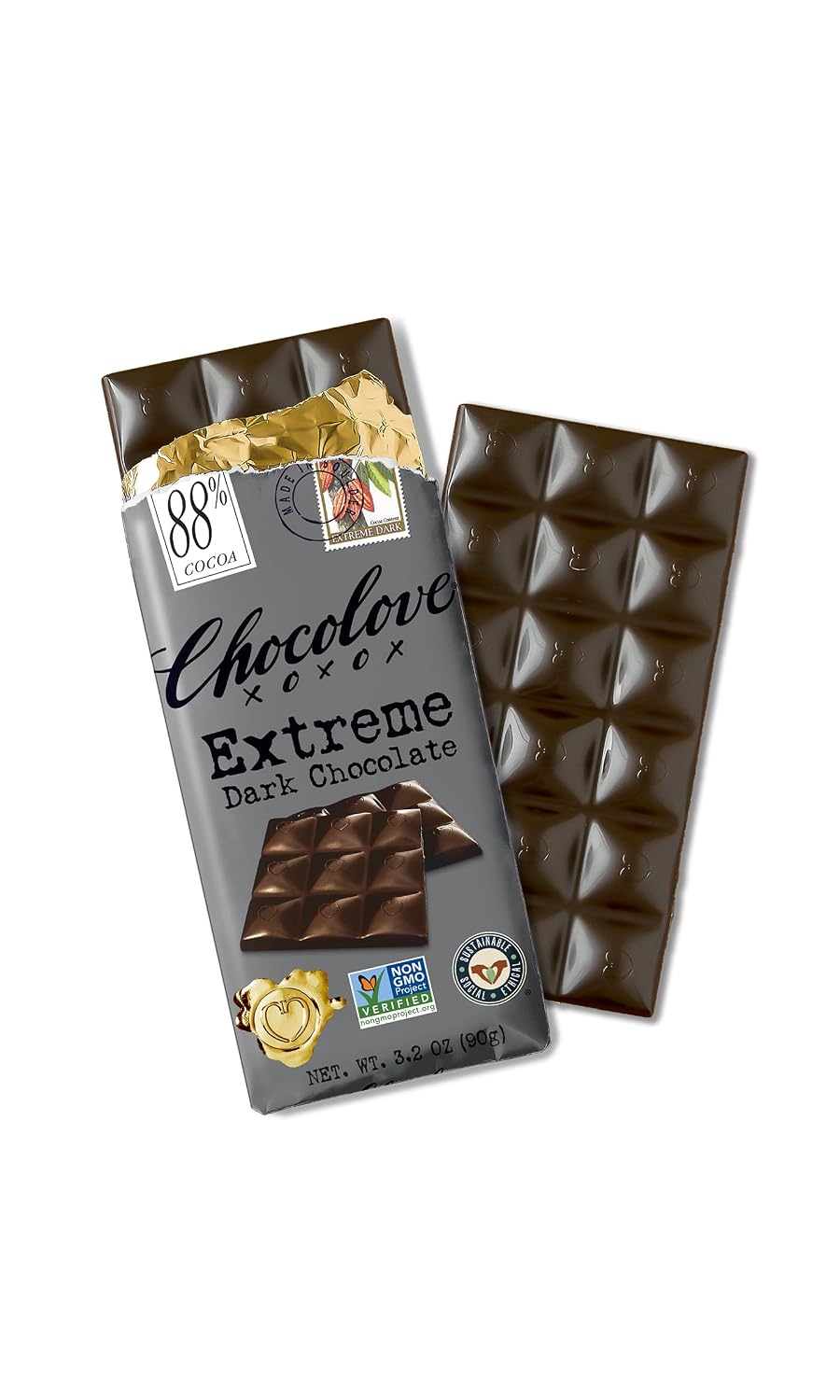 Chocolove, Bar Chocolate Dark Strong 70%, 3.2 Ounce