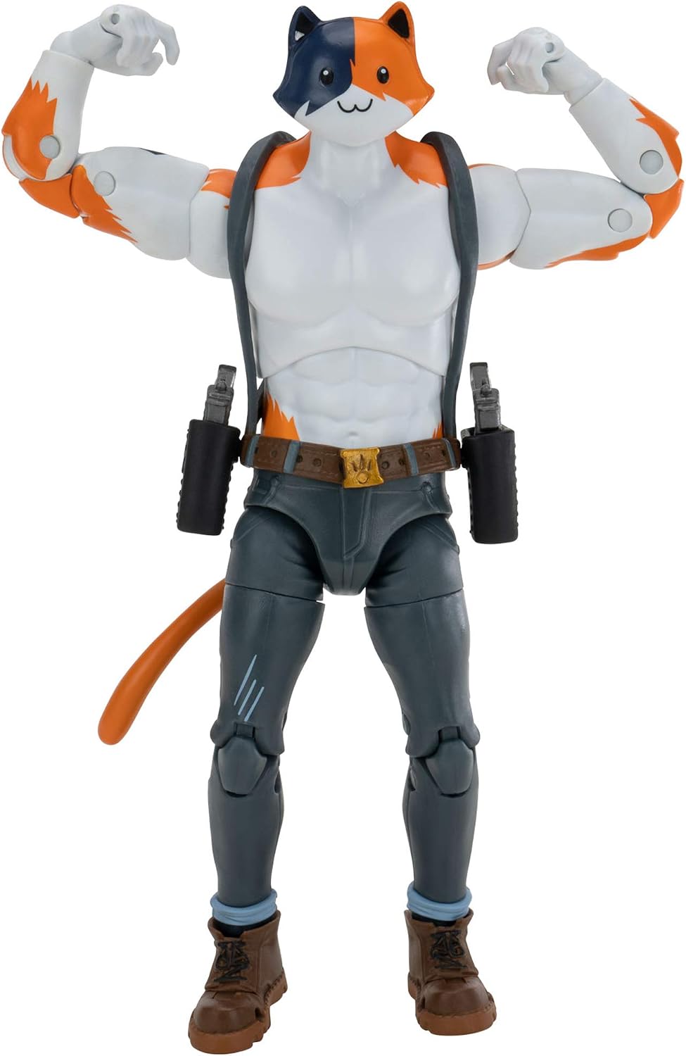 Fortnite Legendary Series Brawlers, 1 Figure Pack - 7 Inch Meowscles Action Figure, Plus Accessories