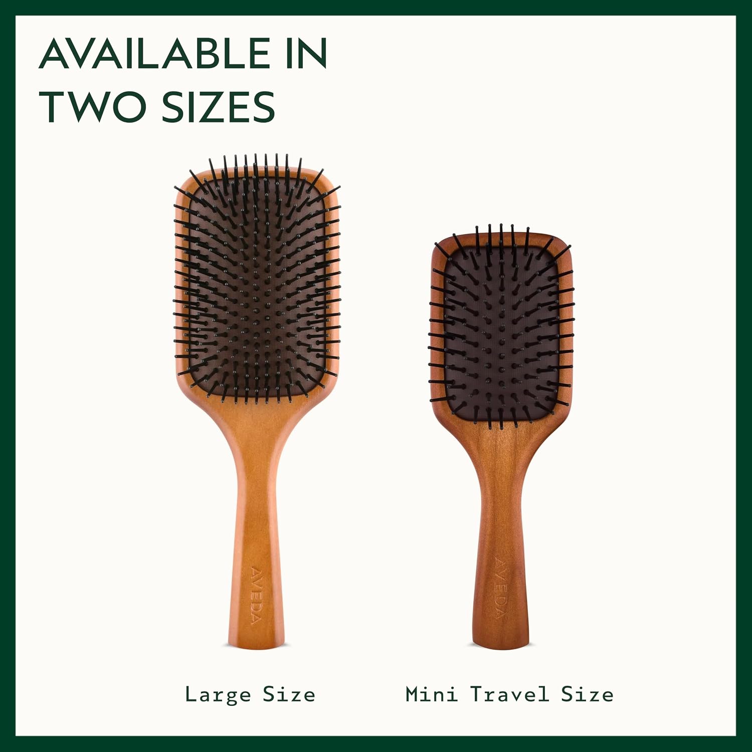 Aveda Wooden Paddle Hair Brush | Detangling, Smoothing Brush | Straightening, Blow Drying | All Hair Types