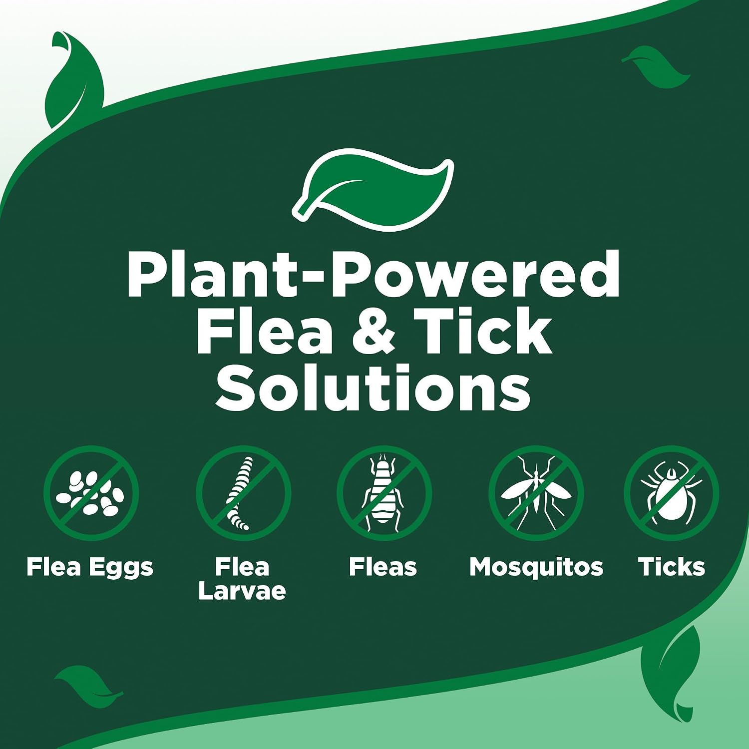 Vet's Best Flea & Tick, Mosquito, Yard & Kennel Spray for Dogs, 32 oz | Plant-Based Yard Treatment, Kills Fleas, Ticks & Mosquitoes, Ready-to-Use Hose Attachment, Safe for Plants, Made in USA