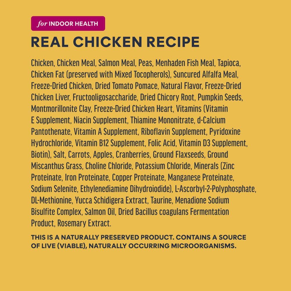 Instinct RawBoost, Dry Cat Food + Freeze Dried, Real Chicken, 10 lb Bag | High-protein kibble with FreshDried raw bites, grain-free, cage-free chicken recipe, minimally processed, complete nutrition