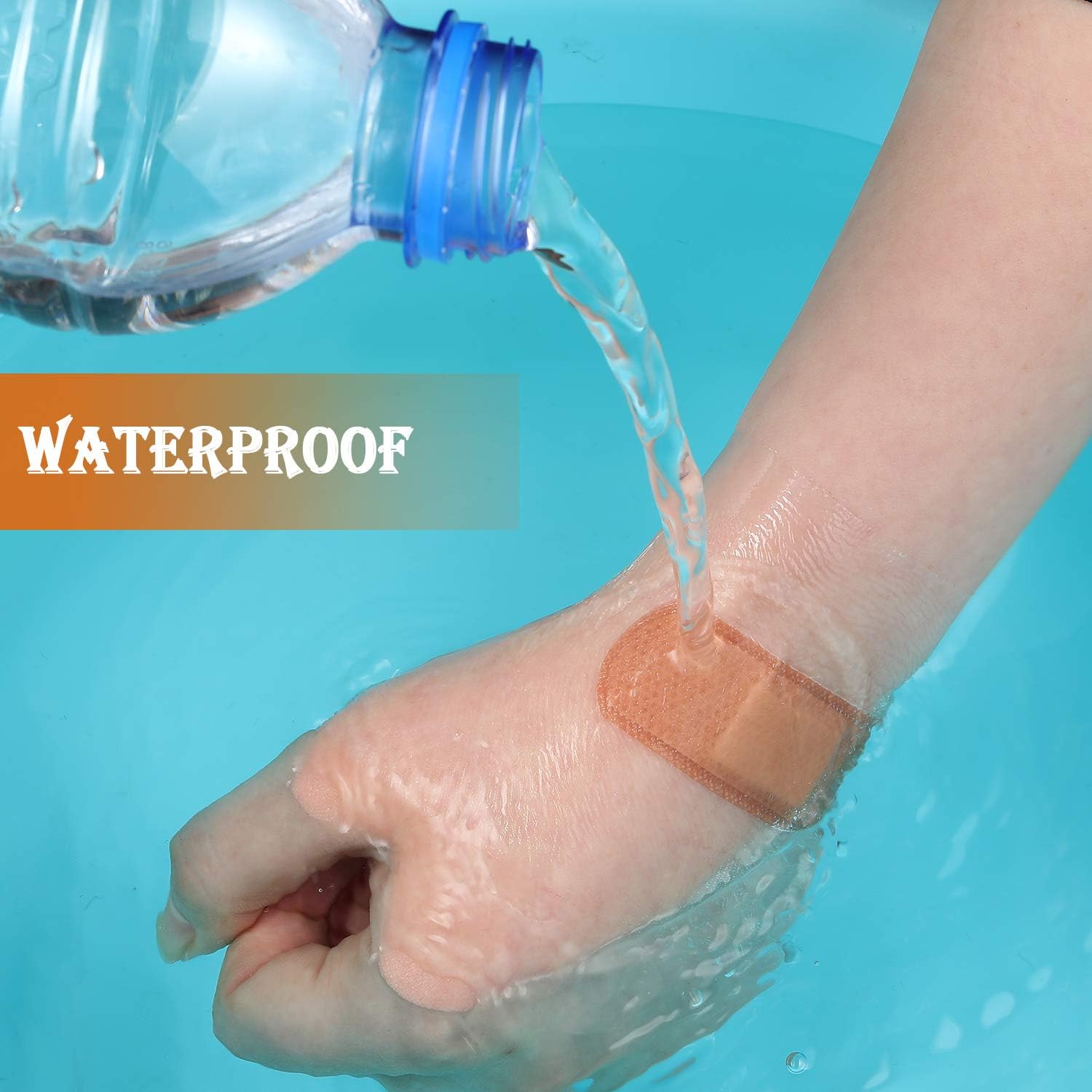 BBTO Transparent Waterproof Adhesive Dressing Bandage Tape, 6 x 197 Inch