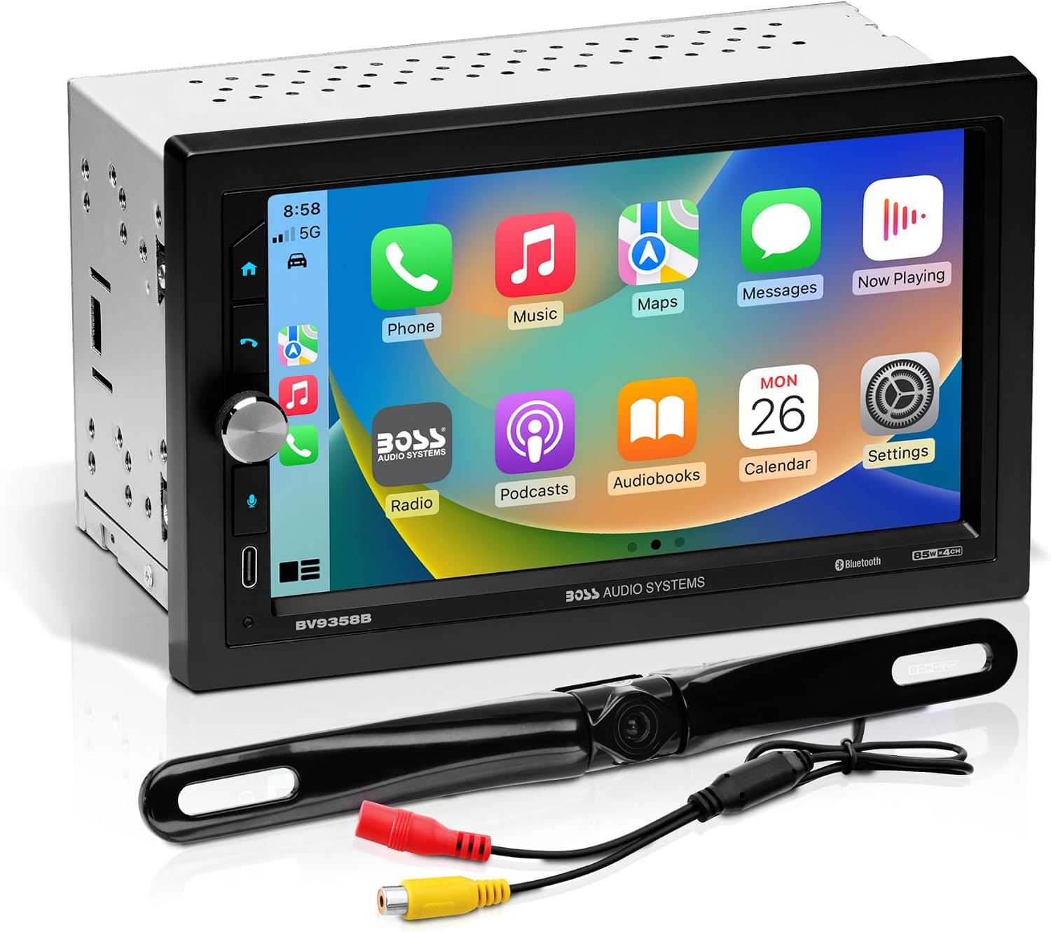 BOSS Audio Systems BV9364B Car Stereo, Hands-Free Calling, Double DIN
