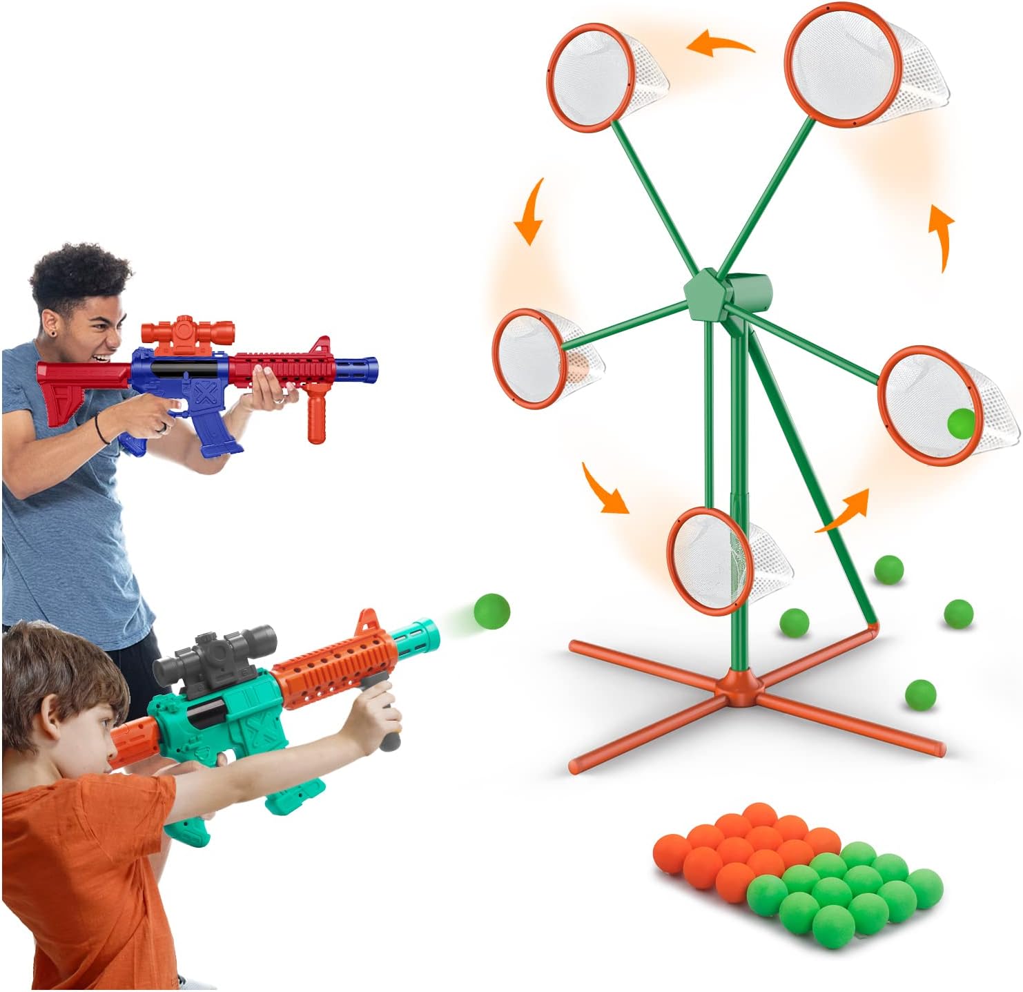 Marlrin Shooting Games Toys for Age 5 6 7 8 9 10+ Year Old Boys