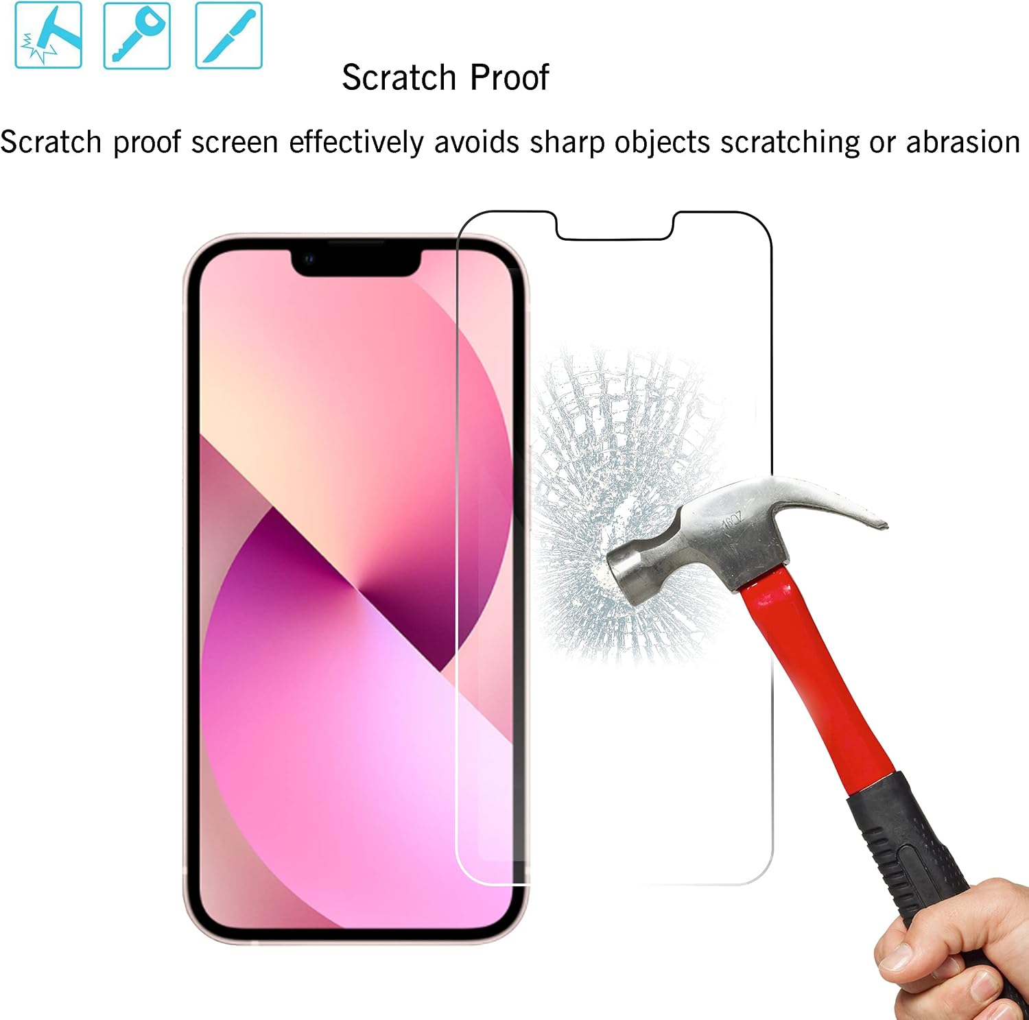 Ailun 3 Pack Screen Protector for iPhone 12 Mini 2020