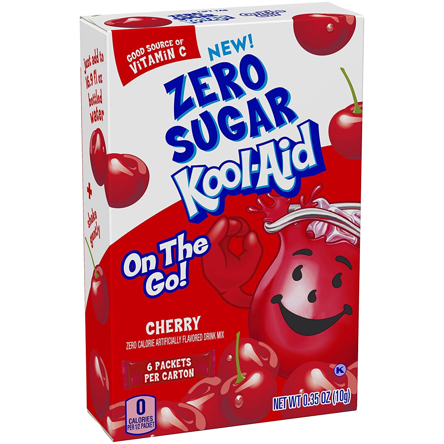 Kool-Aid Sugar-Free Tropical Punch On-The-Go Powdered Drink Mix 6 Count