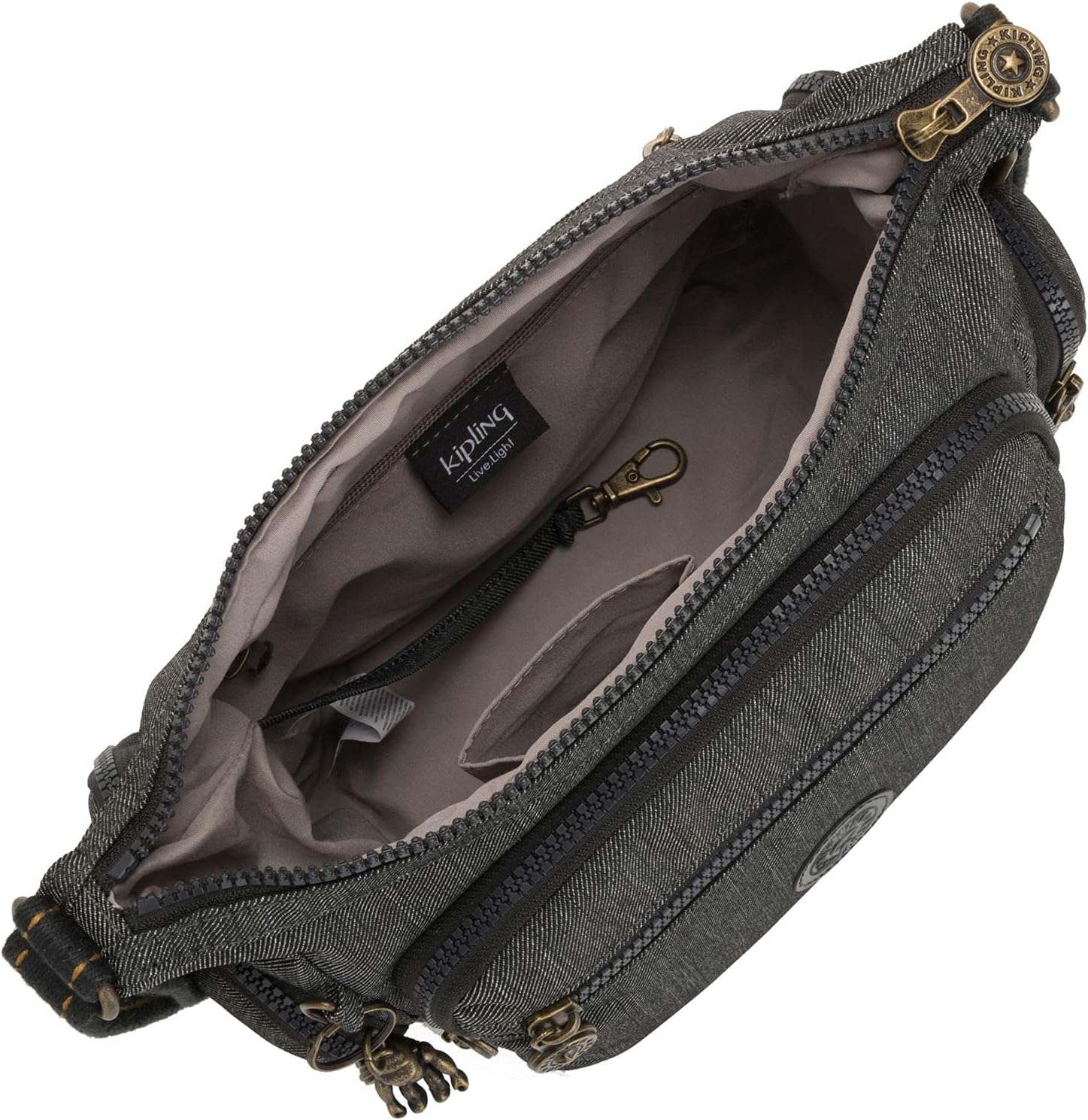 Kipling Women's Gabbie Small Crossbody, Lightweight Everyday Purse, Casual Shoulder Bag