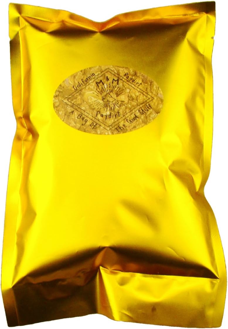 California Gold PayDirt-Yuba River-Sealed & Unsearched-Gold Added-2 Pounds Pay Dirt