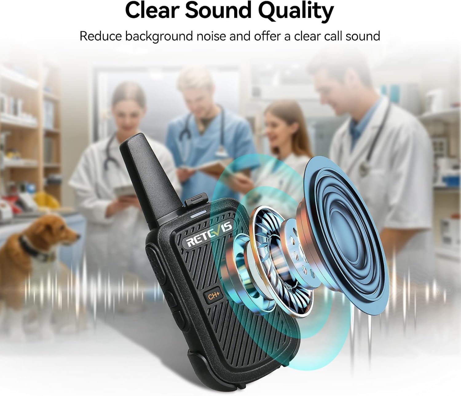 Retevis RT15 Walkie Talkies 3 Pack, Birthday Gift, Outdoor Adventure Kit | Durable, Lightweight, VOX, Key Lock, Mini Walkie Talkies for Adults, School Family Outdoor Travel Camping Hiking