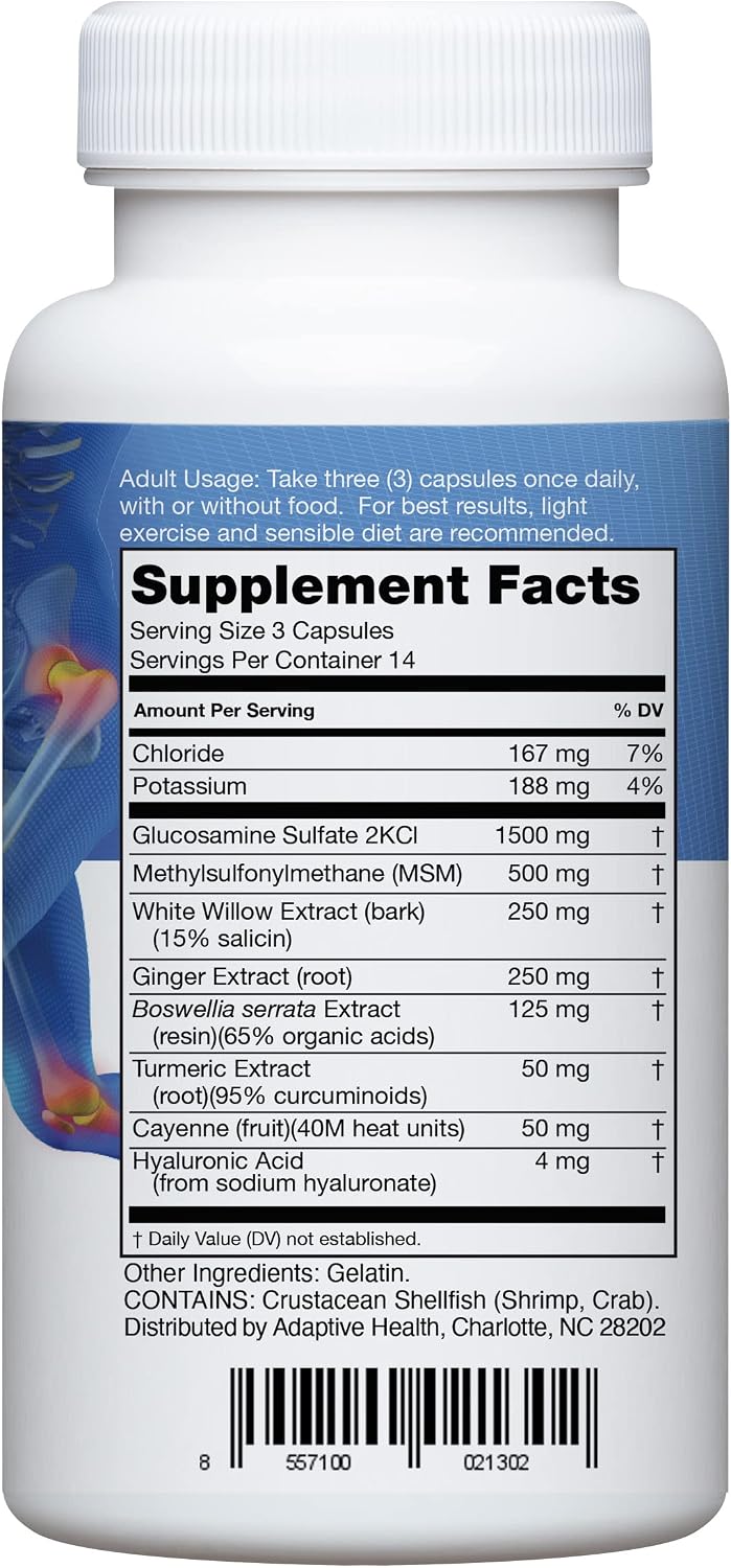 Instaflex Joint Support Supplement for Men and Women with Glucosamine, 90ct | Joint Health, Relieve Discomfort, Improve Flexibility, Increase Mobility