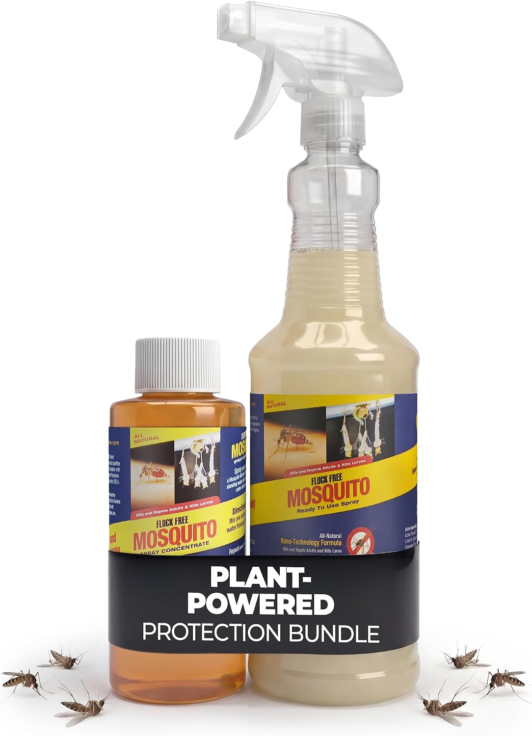 Mosquito Repellent Concentrate 4 fl oz – Makes 4 Gallons