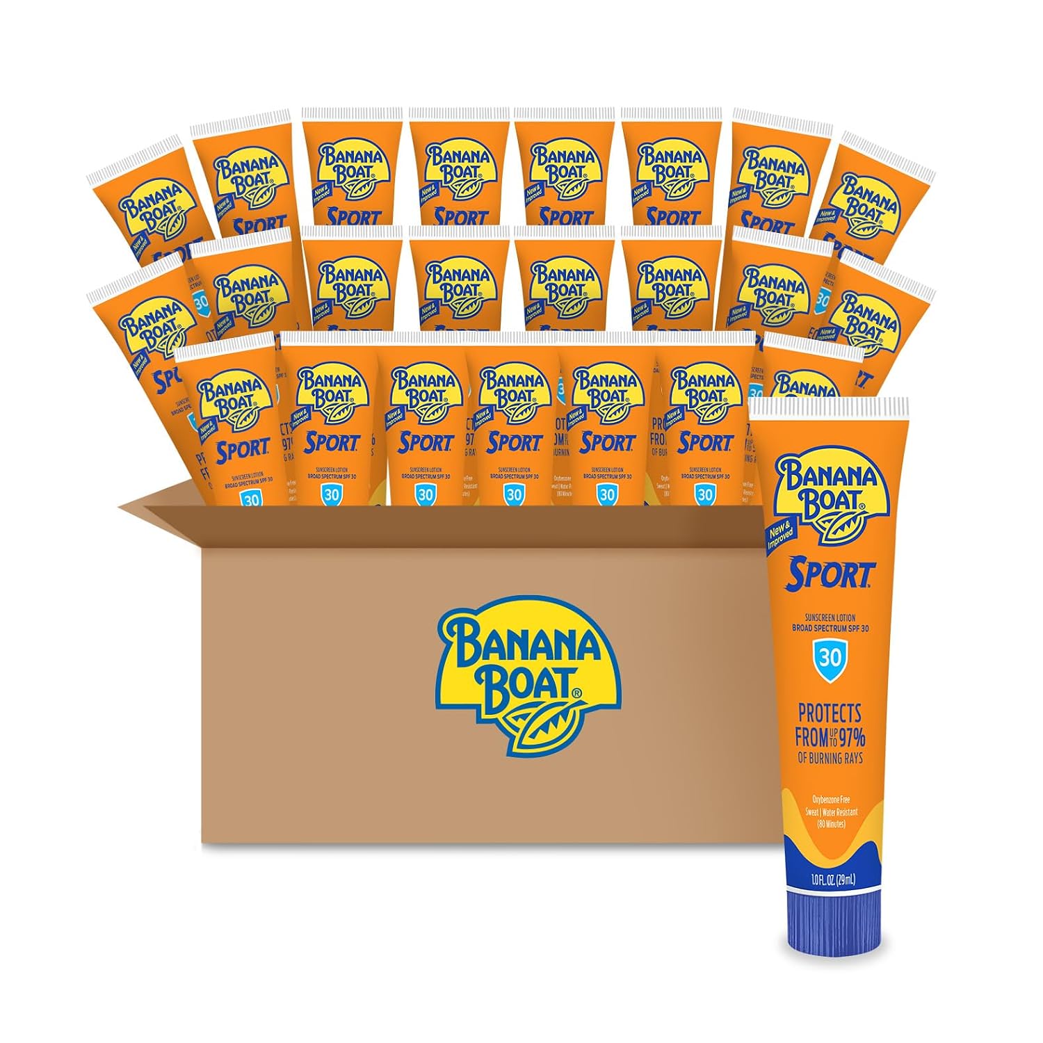 Banana Boat Sport SPF 50 Sunscreen Lotion, 8 Fl Oz