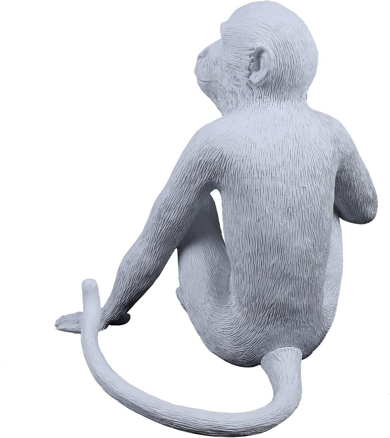 Resin Hemp Rope Monkey Table Light Retro Edison Monkey Desk Resin Sitting Monkey Lighting Fixture E27 for Dining Living Room Bedroom Bar Cafe