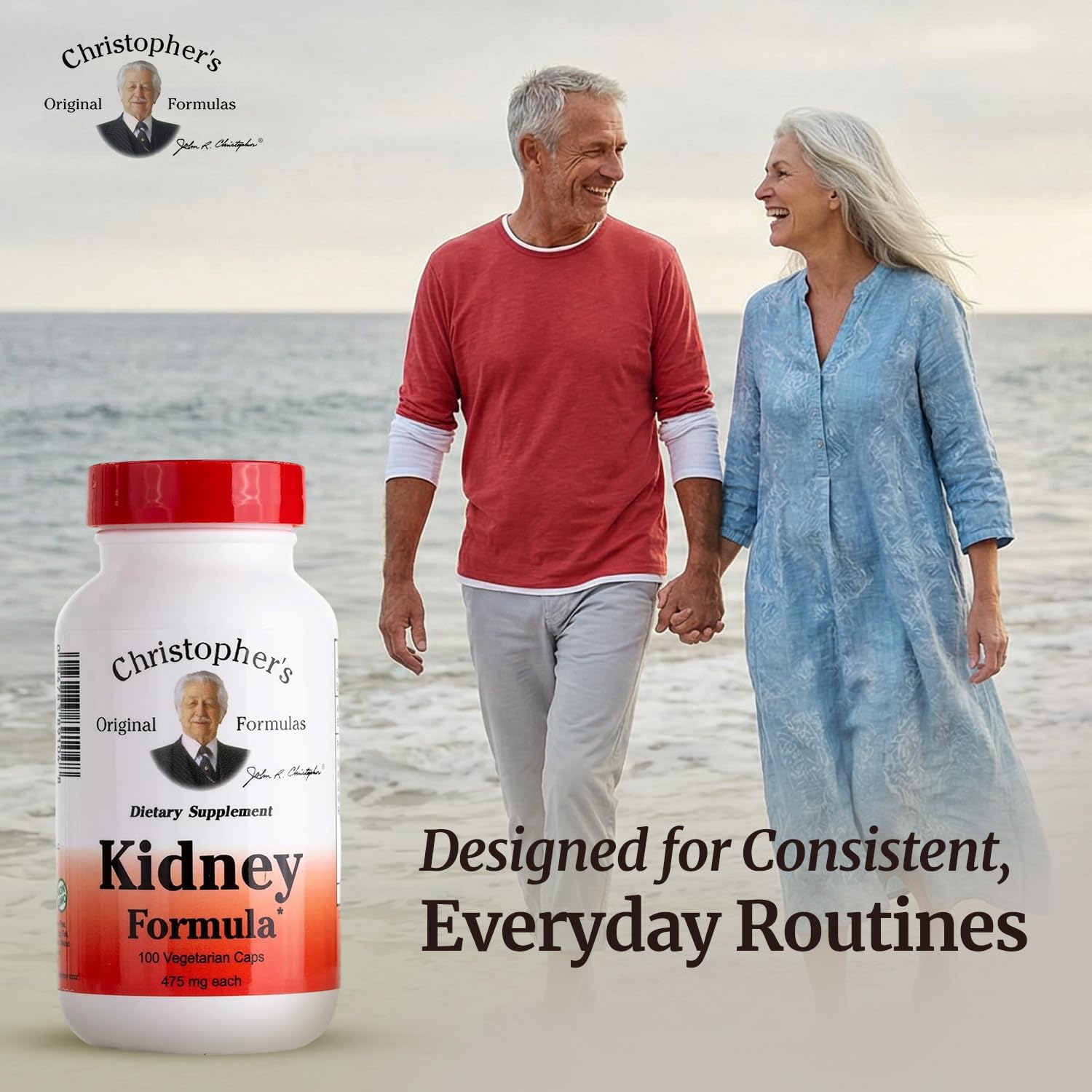 Christopher's Original Formulas Kidney Formula - Kidney Cleanse Detox & Repair Formula - Herbal Blend for Kidney Support
