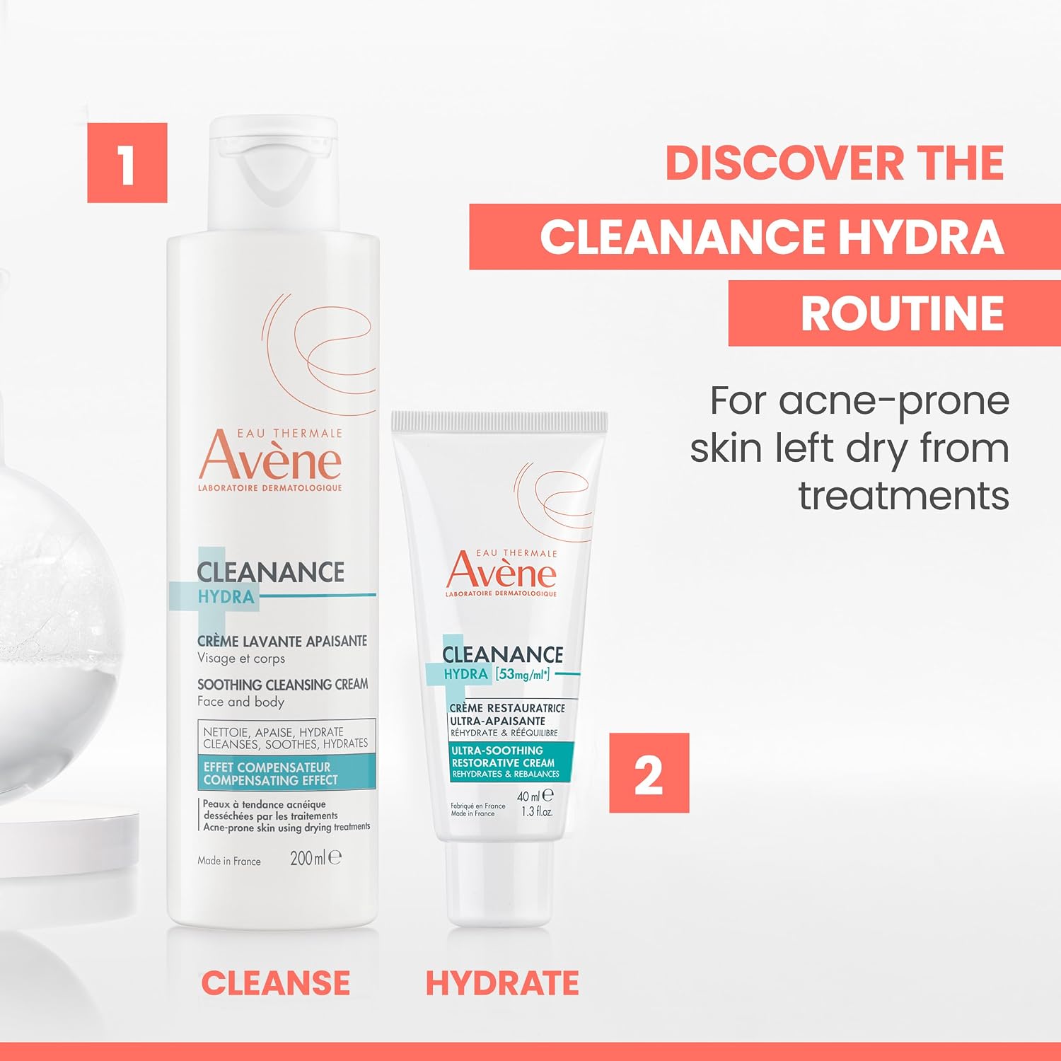 Avène Cleanance Hydra Soothing Cleansing Cream