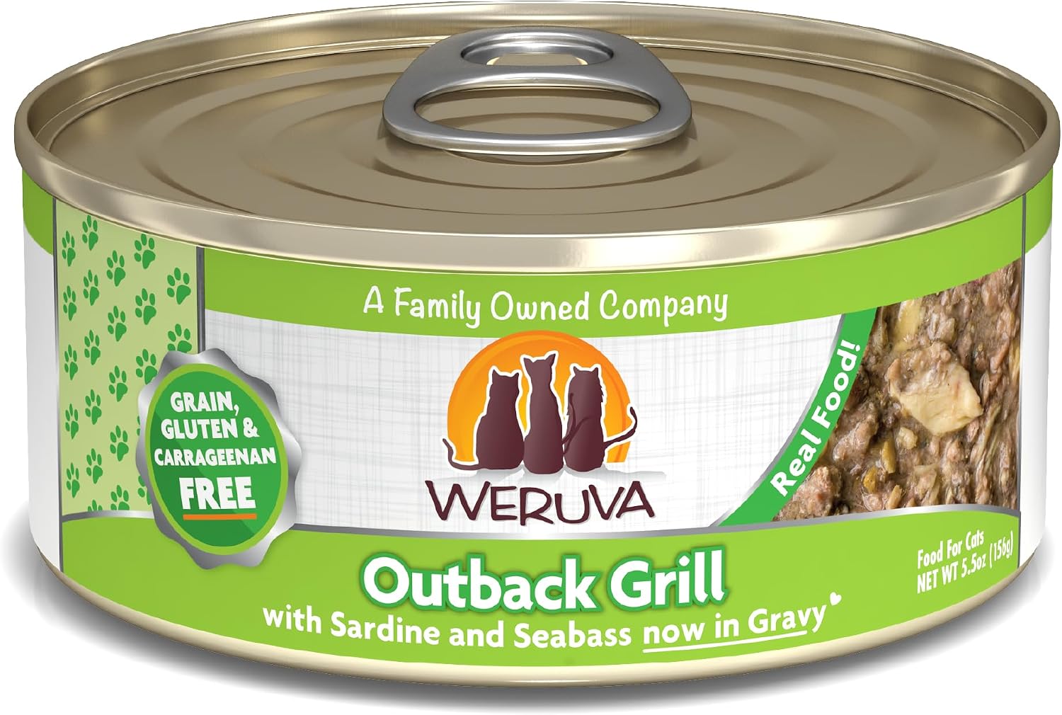 Weruva Classic Cat Food, Paw Lickin’ Chicken with Chicken Breast in Gravy, 3oz Can (Pack of 24)