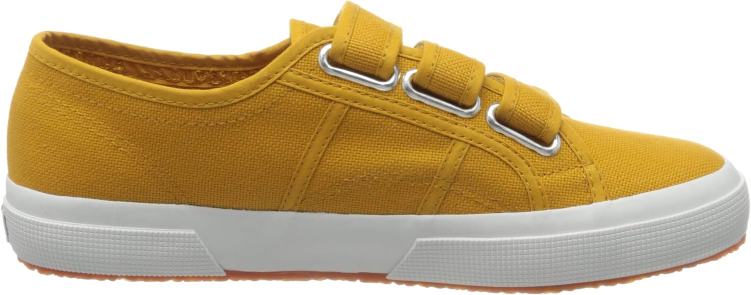 Superga Unisex 2750 Cot3strapu Cotton Canvas Sneakers with Touch Strap Fastening