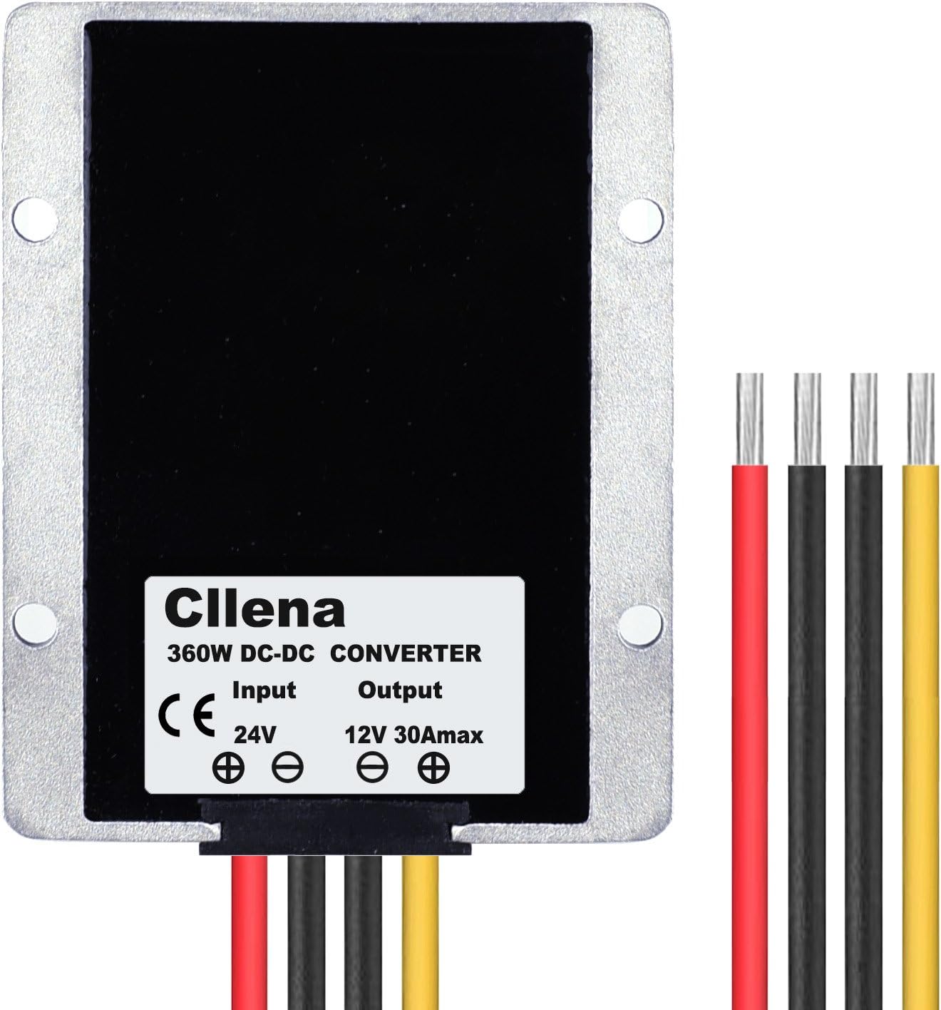 DC 24V to 12V 40A 480W Buck Transformer Waterproof Step-Down Voltage Converter Regulator