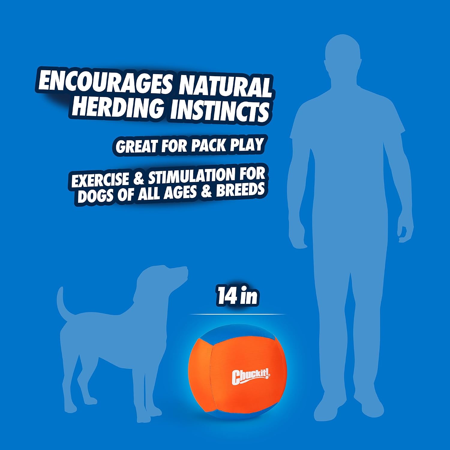 Chuckit! Air Fetch Ball Dog Toy, Small (2 Inch Diameter), for dogs 0-20 lbs, Pack of 2