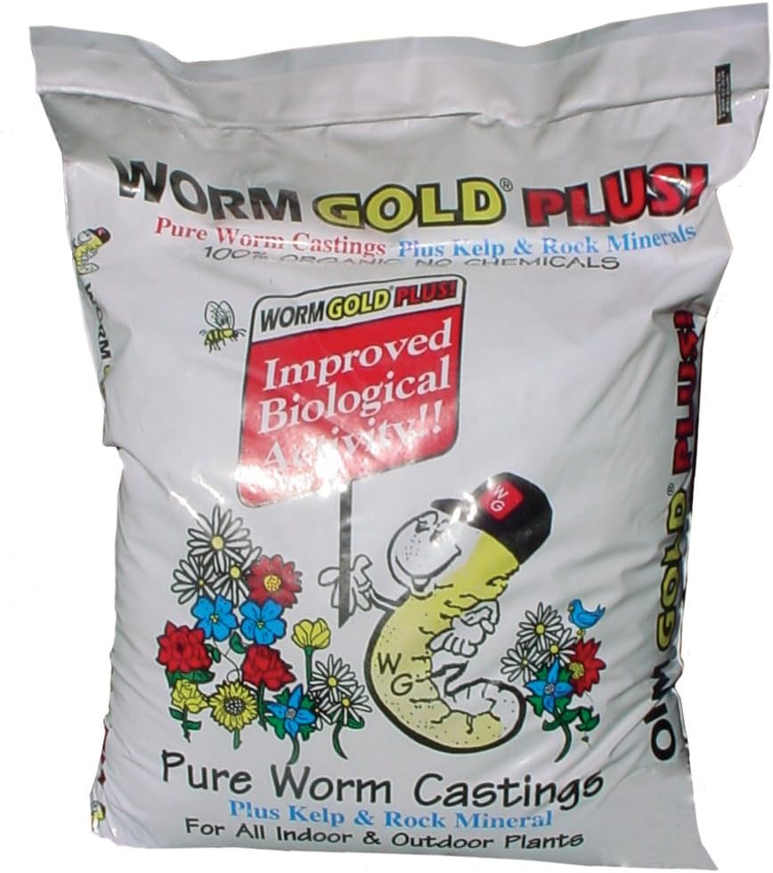 10010 Pure Worm Castings, 20-Quart, brown