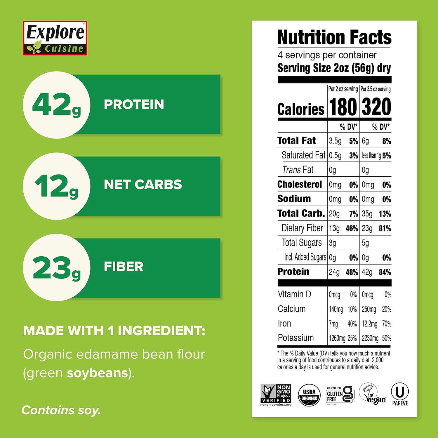 Explore Cuisine Organic Black Bean Spaghetti, 8 Oz