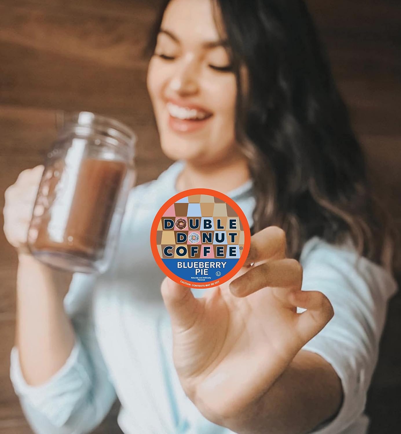 Double Donut Coffee Breakfast Blend Coffee Pods, Light Roast Coffee in Recyclable Single-Serve Pods for Keurig K Cups Brewer Machines, 80 Count Bulk Pack, original version