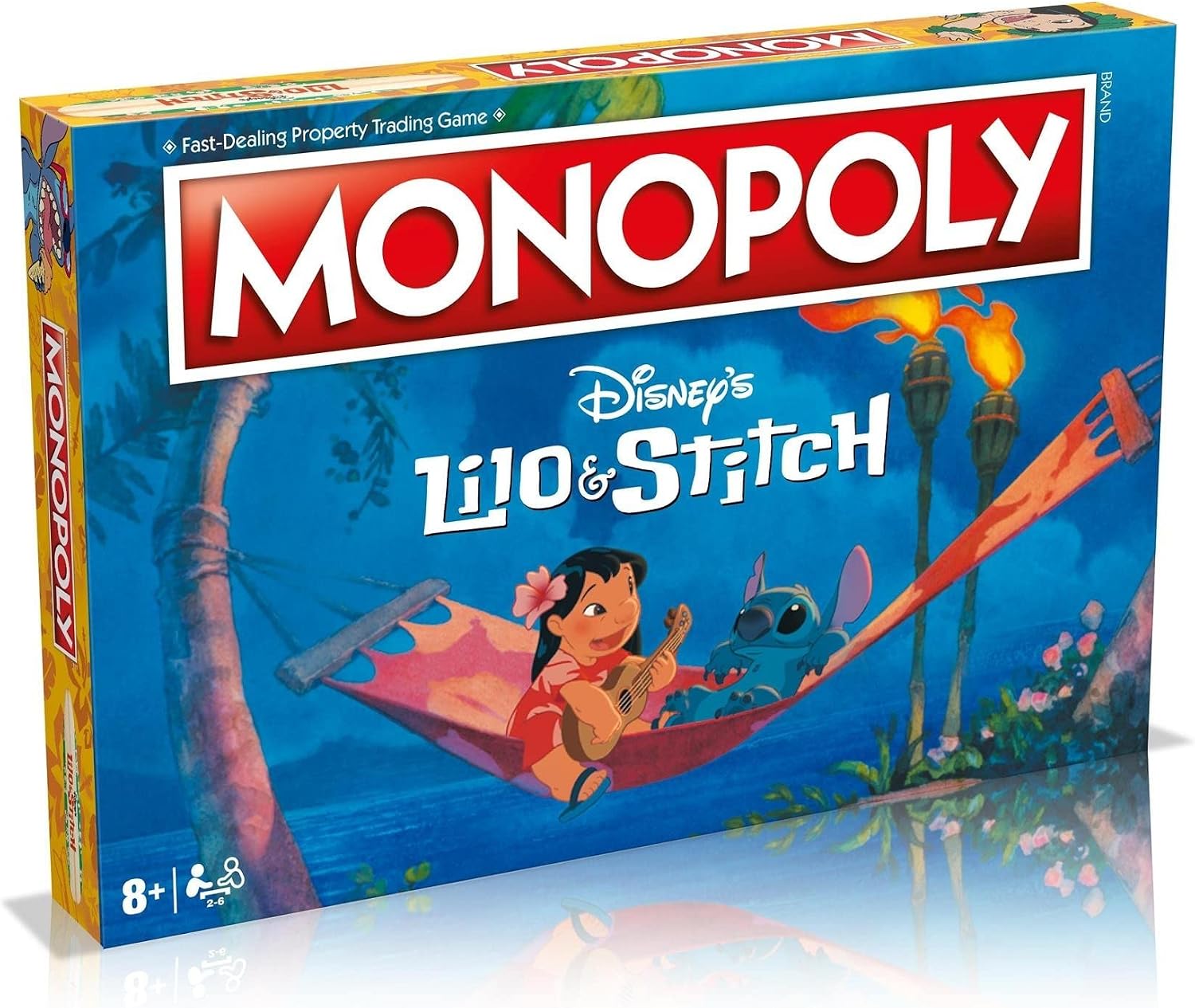 Winning Moves Mega Monopoly Board Game, 12 Extra Spaces Including Downing Street, Saville Row and Knightsbridge, Invest in Skyscrapers, for Ages 8 Plus
