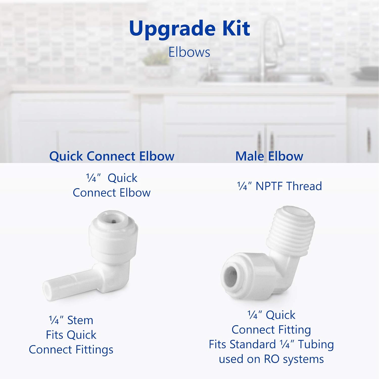 Express Water ROALK5D, 10-Stage Under Sink RO System, Alkaline, 50 GPD | NSF Certified 372, Deluxe Chrome Facuet, Reduces 99% of Impurities, BPA Free, Leak Detection