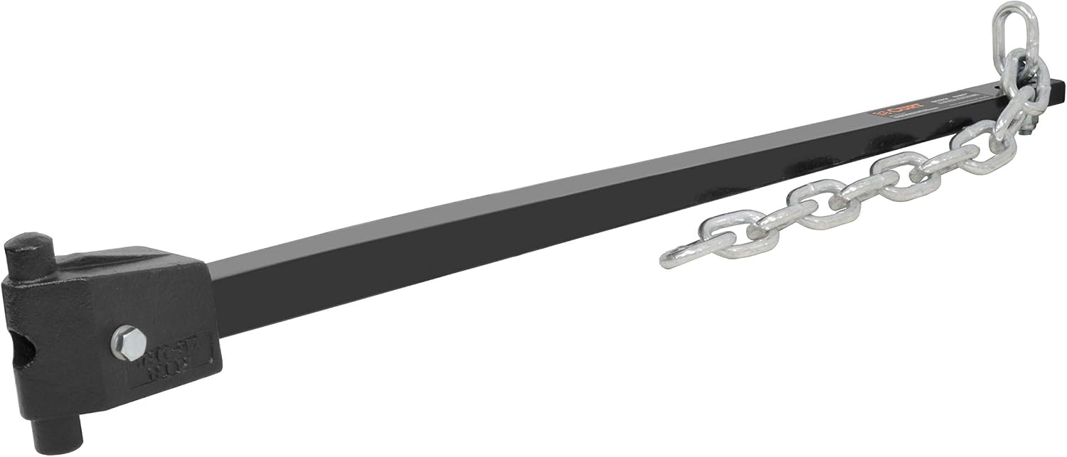 CURT 17422 Short Trunnion Bar Weight Distribution Hitch with Sway Control, Up to 15,000 lbs., 2-Inch Shank, 2-5/16-Inch Ball