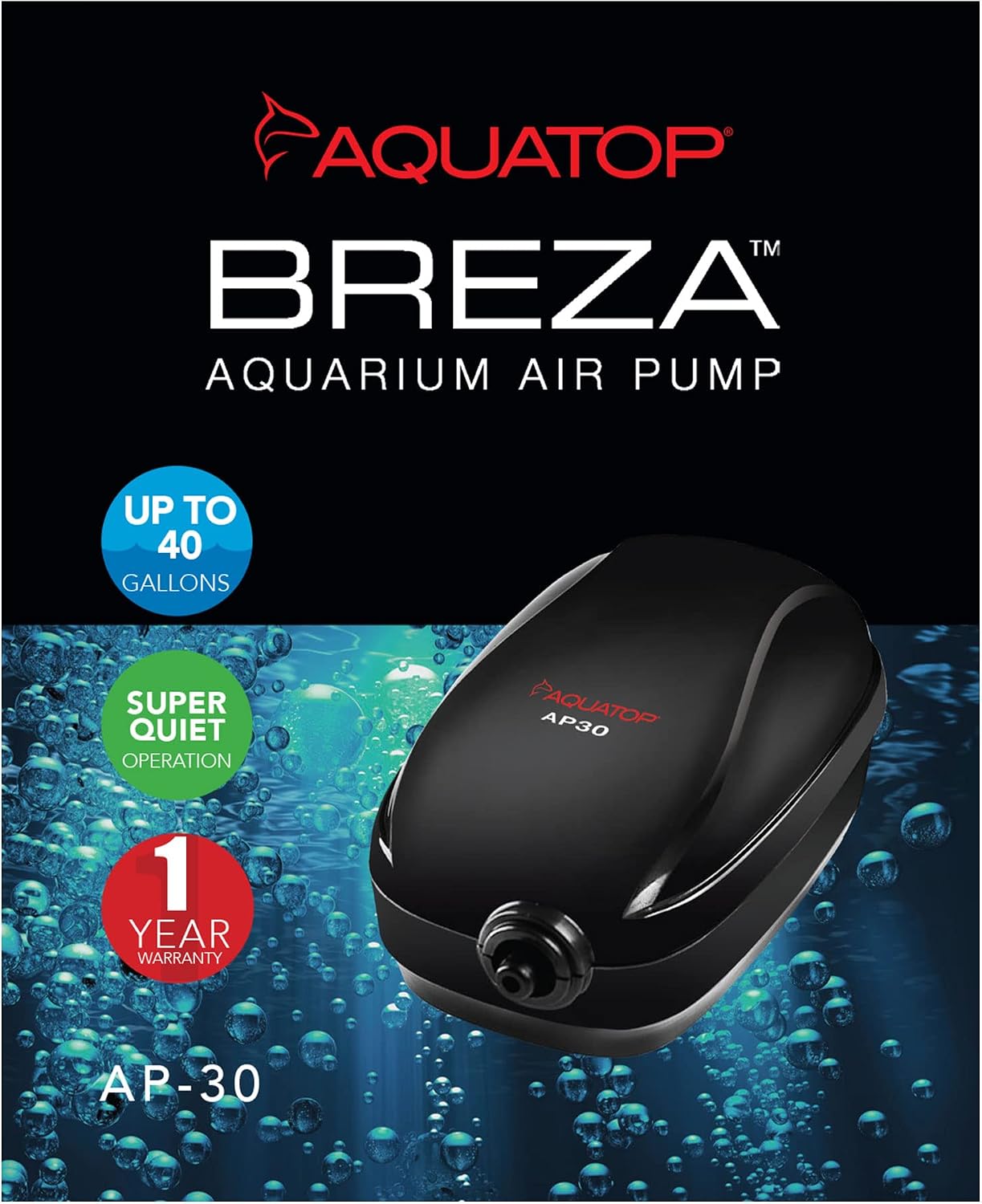 Aquatop Breza Aquarium Air Pump
