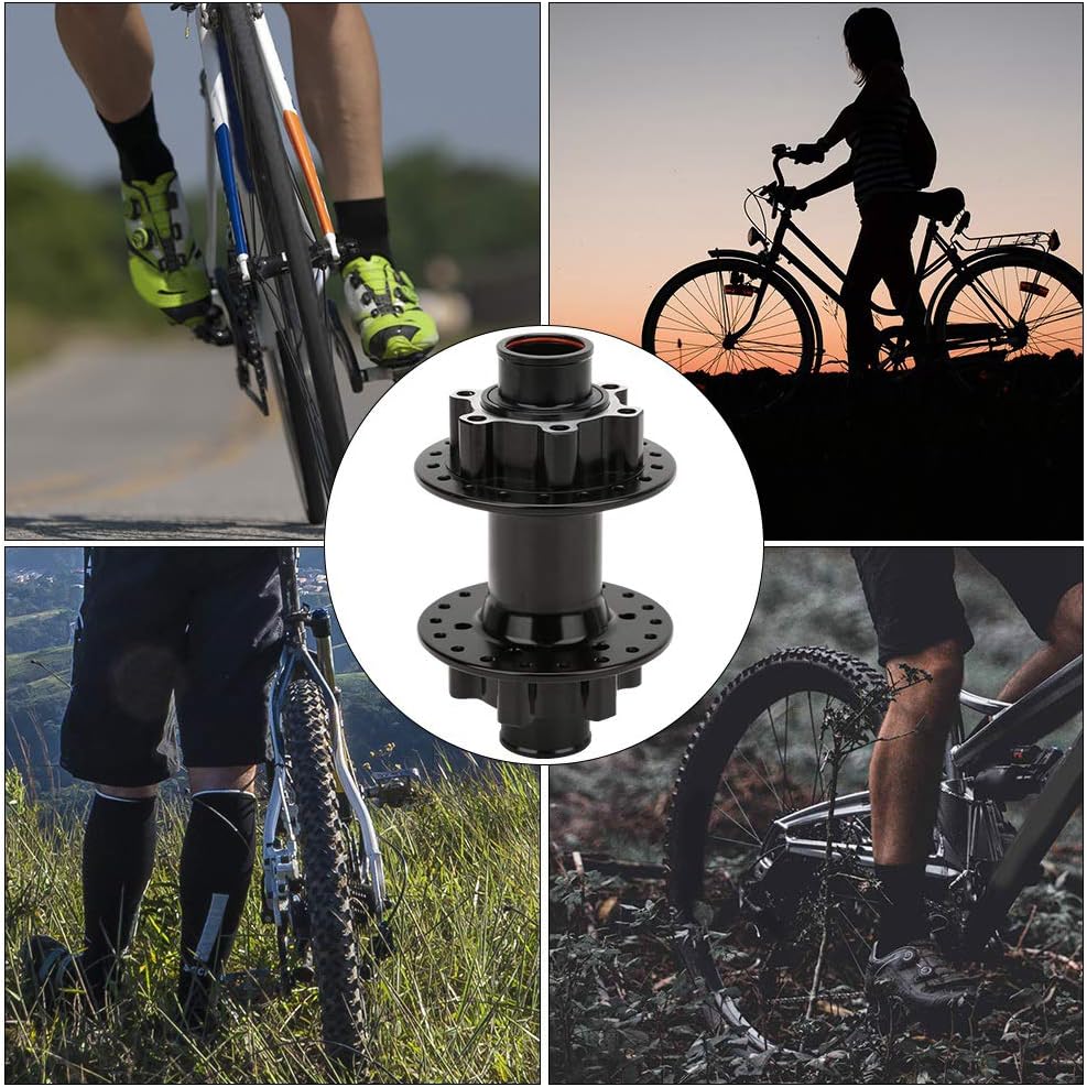 Alomejor 36 Holes Disc Hub Hub Thru Axle Hubs Axle Hub Tire Accessories