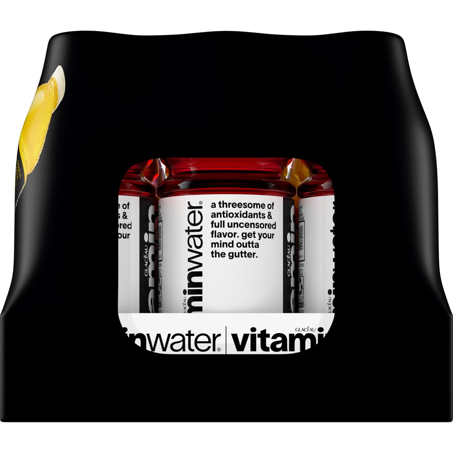 vitaminwater Refresh Tropical Mango, Flavored Water Beverage Bottles, 20 fl oz, 12 Pack