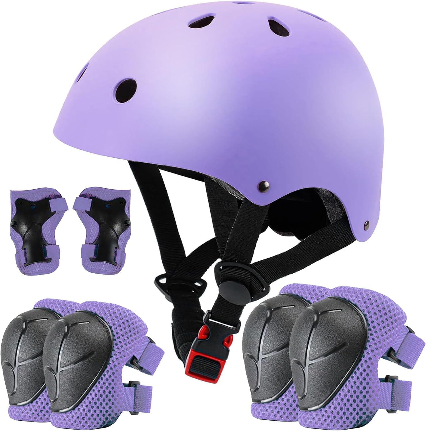 Color Gradient Adjustable Kids Bike Helmet Toddler Helmets for 3-5-8-14 Years Kids Girls Boys Youth Bicycle Helmet for Scooter Balance Bike Roller
