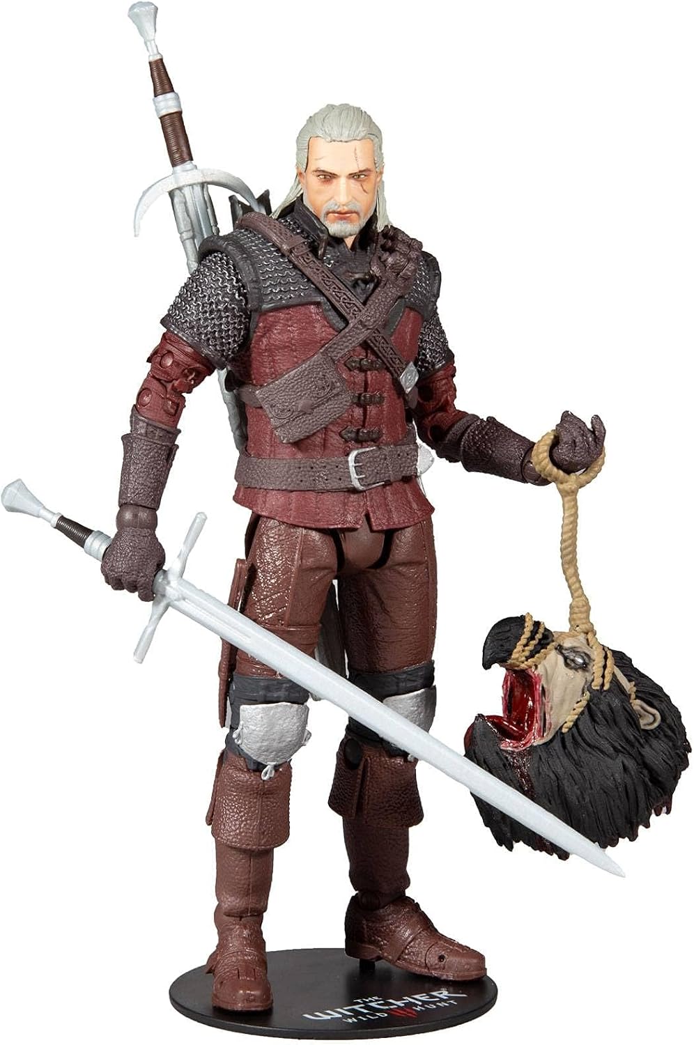 McFarlane Toys The Witcher Geralt of Rivia (Wolf Armor) 7" Action Figure