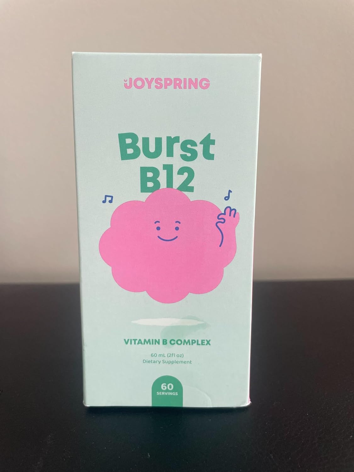 JoySpring Burst B12 Kids B Complex Drops, Flavorless, 60 Servings | Methyl B form with B2, B5 and B6, supports energy and healthy growth