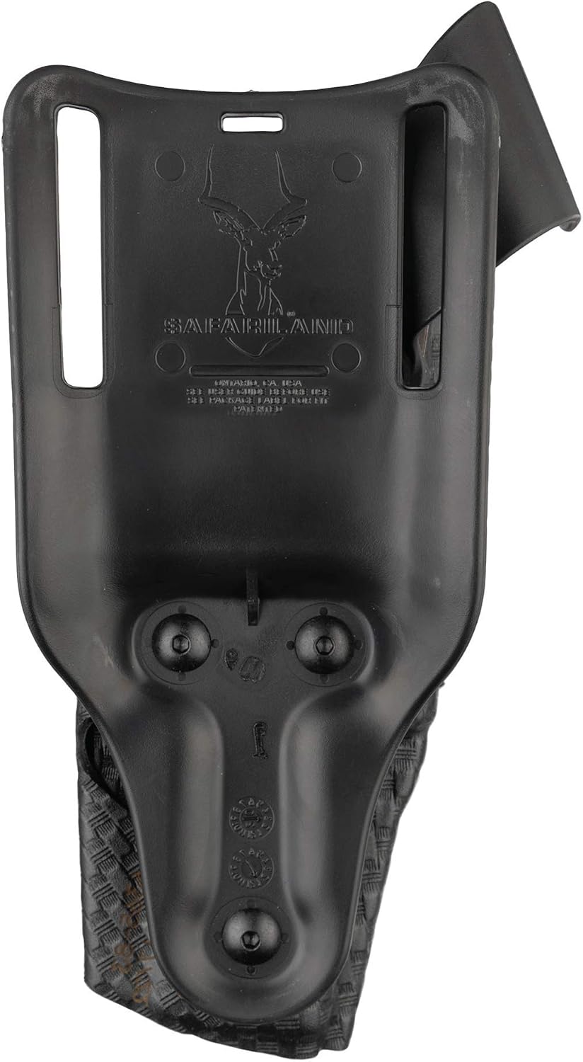Safariland 6365 ALS Low-Ride, Level 3 Retention Duty Holster w/SLS, Springfield XD .45 (5"), Low-Ride, STX Tactical Black, Right Hand